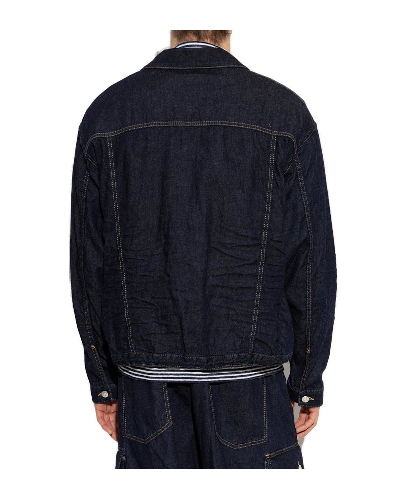 Dsquared2 Summer Lovers Drawstring Shirt - BLUE
