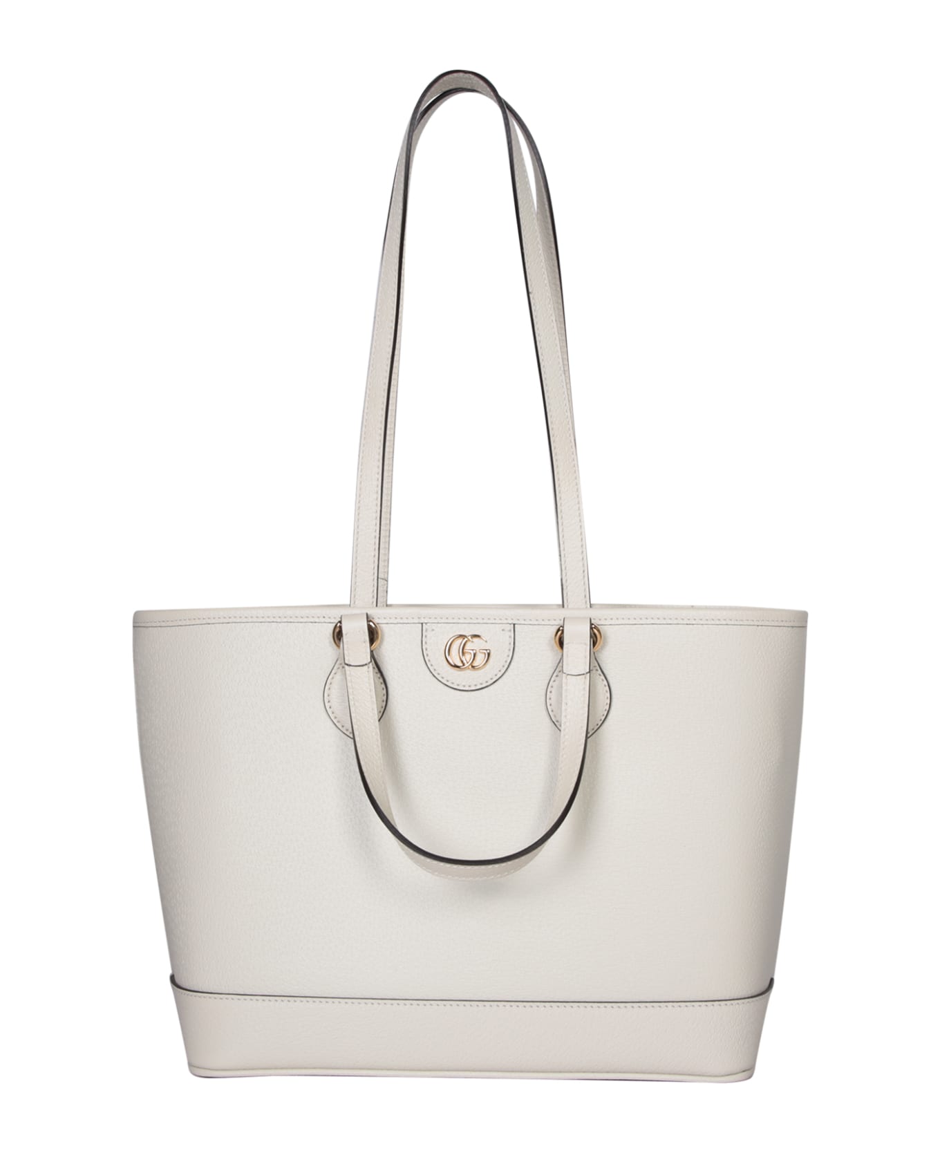 Gucci Ophidia S White Shopping Bag - White