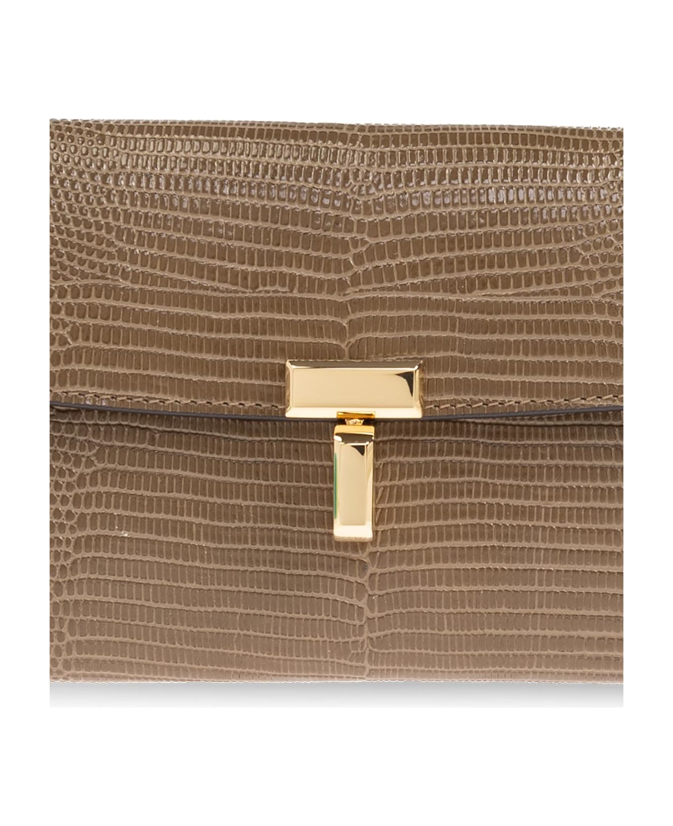Totême Toteme Leather Wallet - DARK OLIVE