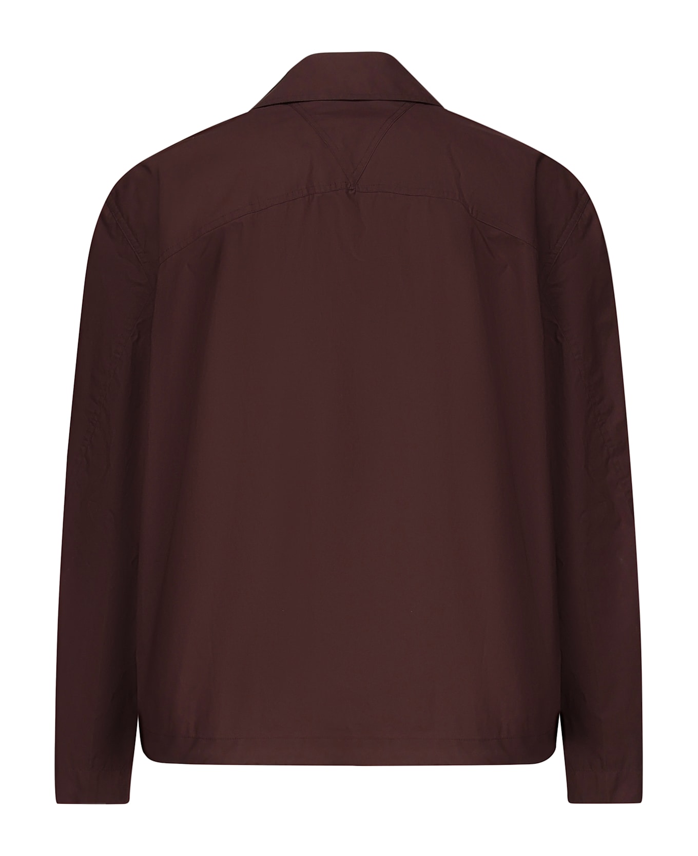 Bottega Veneta Cotton Poplin Jacket - Bordeaux