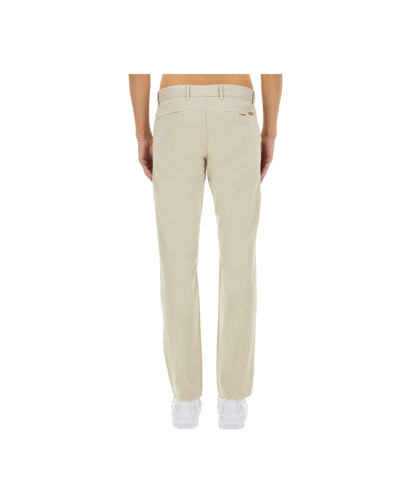 Hugo Boss Slim Fit Pants - BEIGE