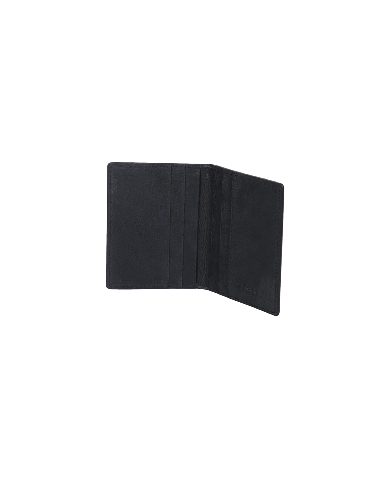Orciani Chevrette Card Holder Black - Black