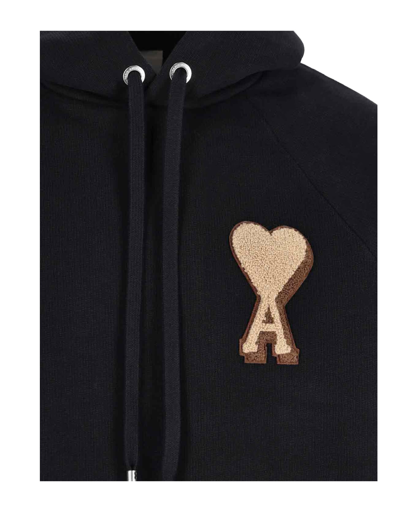 Ami Alexandre Mattiussi "ami De Coeur" Hoodie - Black  