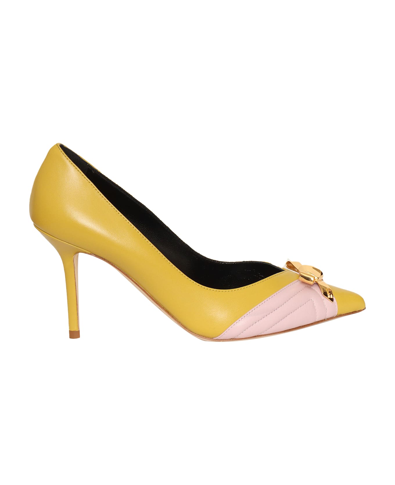 Elisabetta Franchi Yellow Pumps Shoes - YELLOW