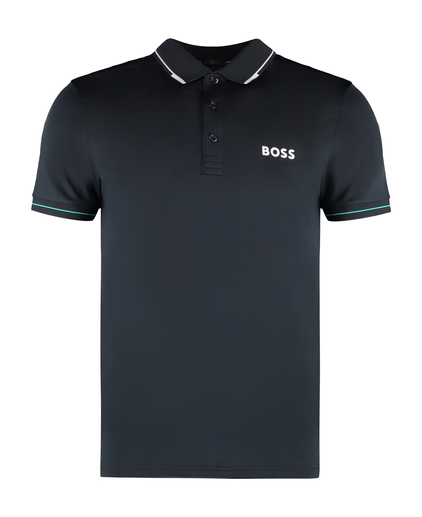 Hugo Boss Technical Fabric Polo Shirt - WHITE ポロシャツ