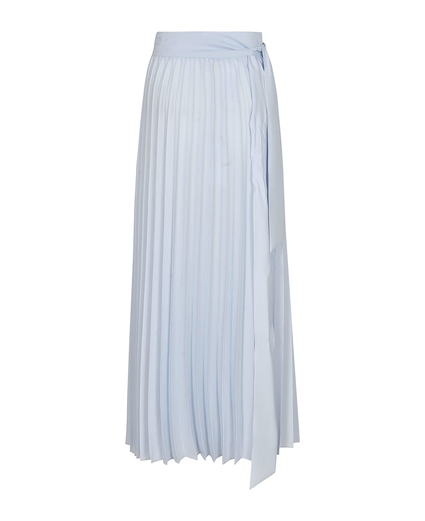 Parosh Palmer Pleated Maxi Skirt - Azure スカート