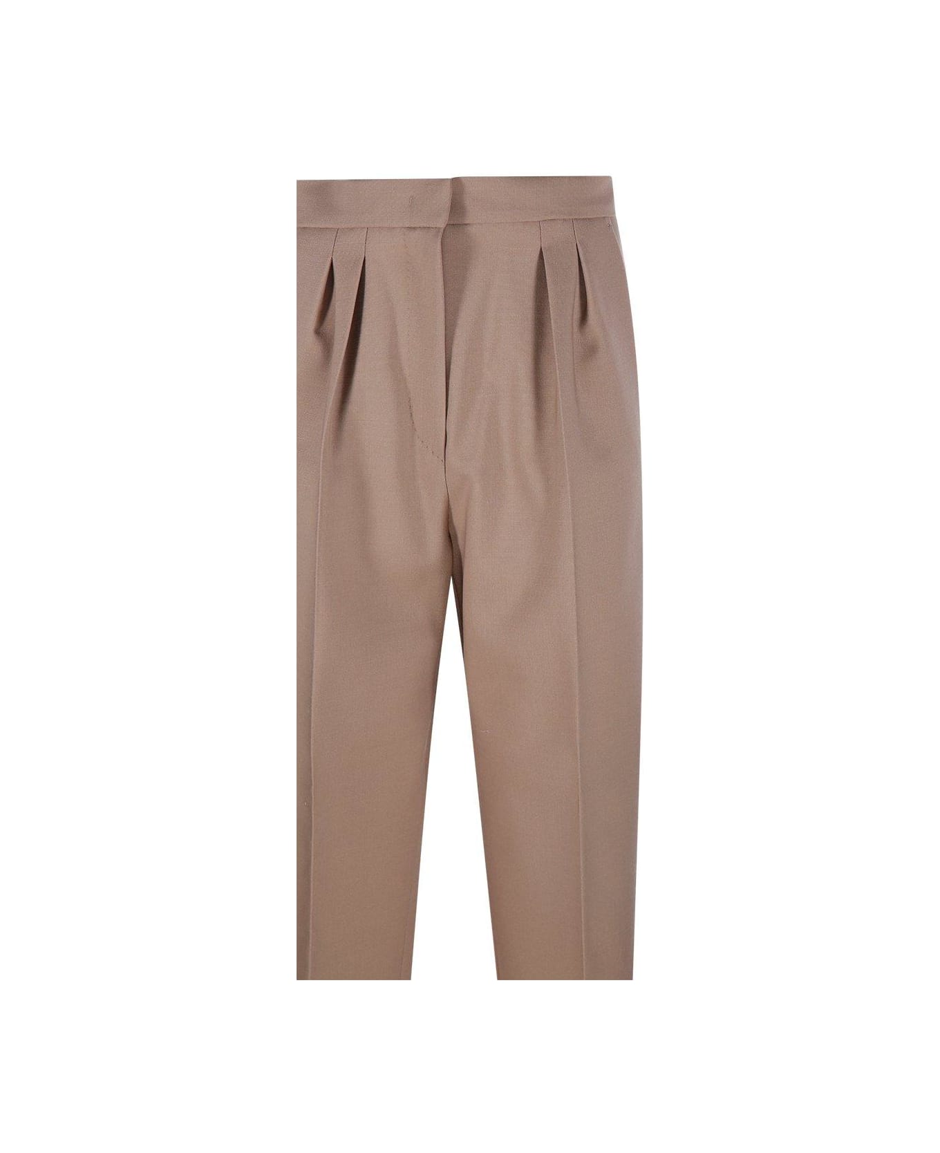 Max Mara Brown Verbano Trousers - Browns