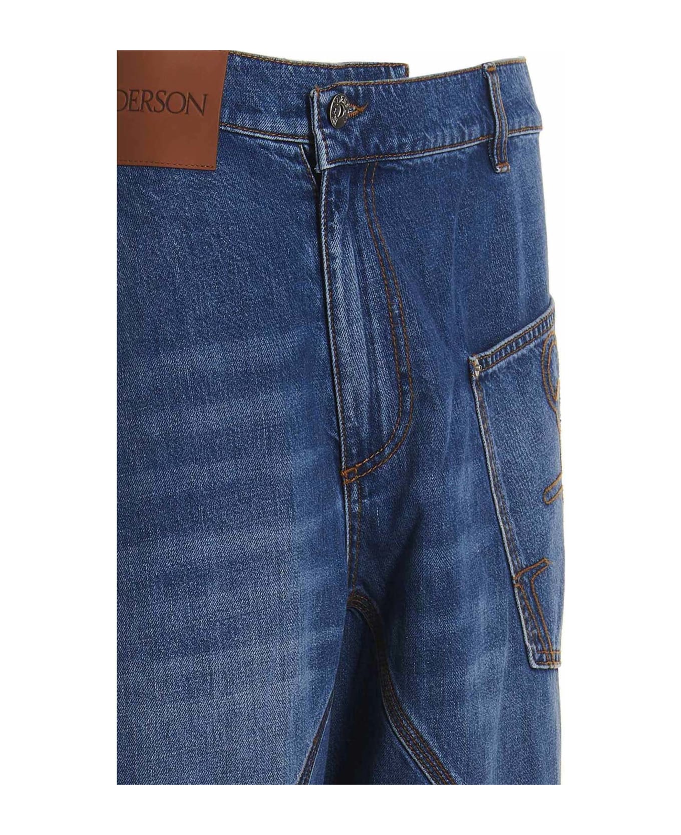 J.W. Anderson Jeans 'twisted Workwear' - Blue