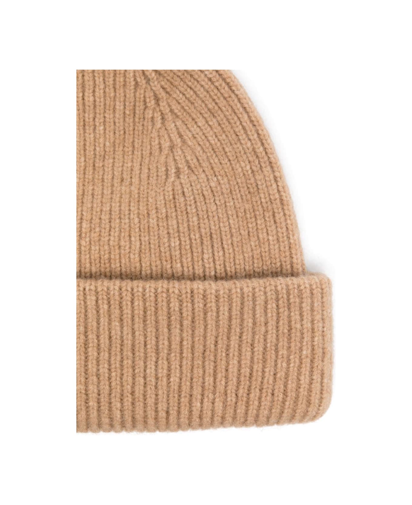 Nuur Wool Hat Double Flap - Camel