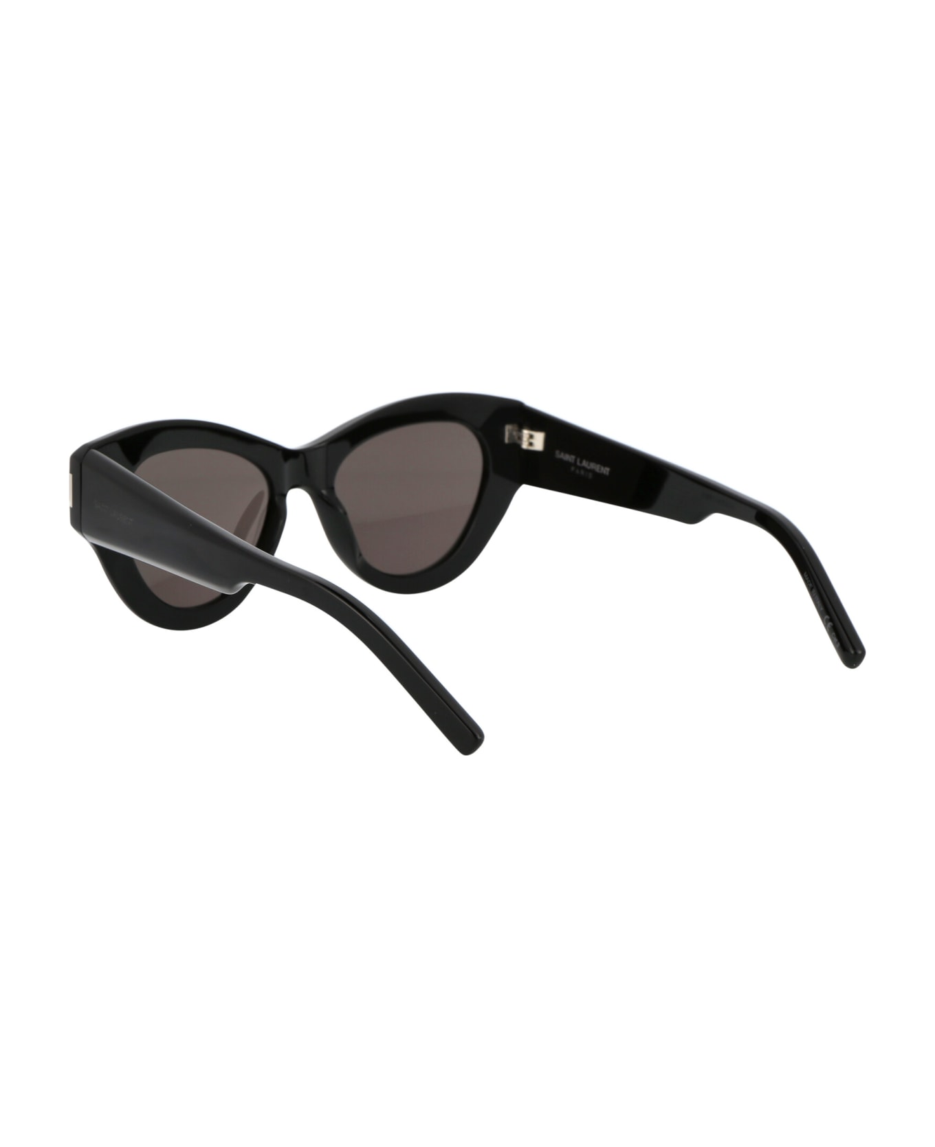 Saint Laurent Eyewear Sl 506 Sunglasses - 001 BLACK BLACK BLACK サングラス