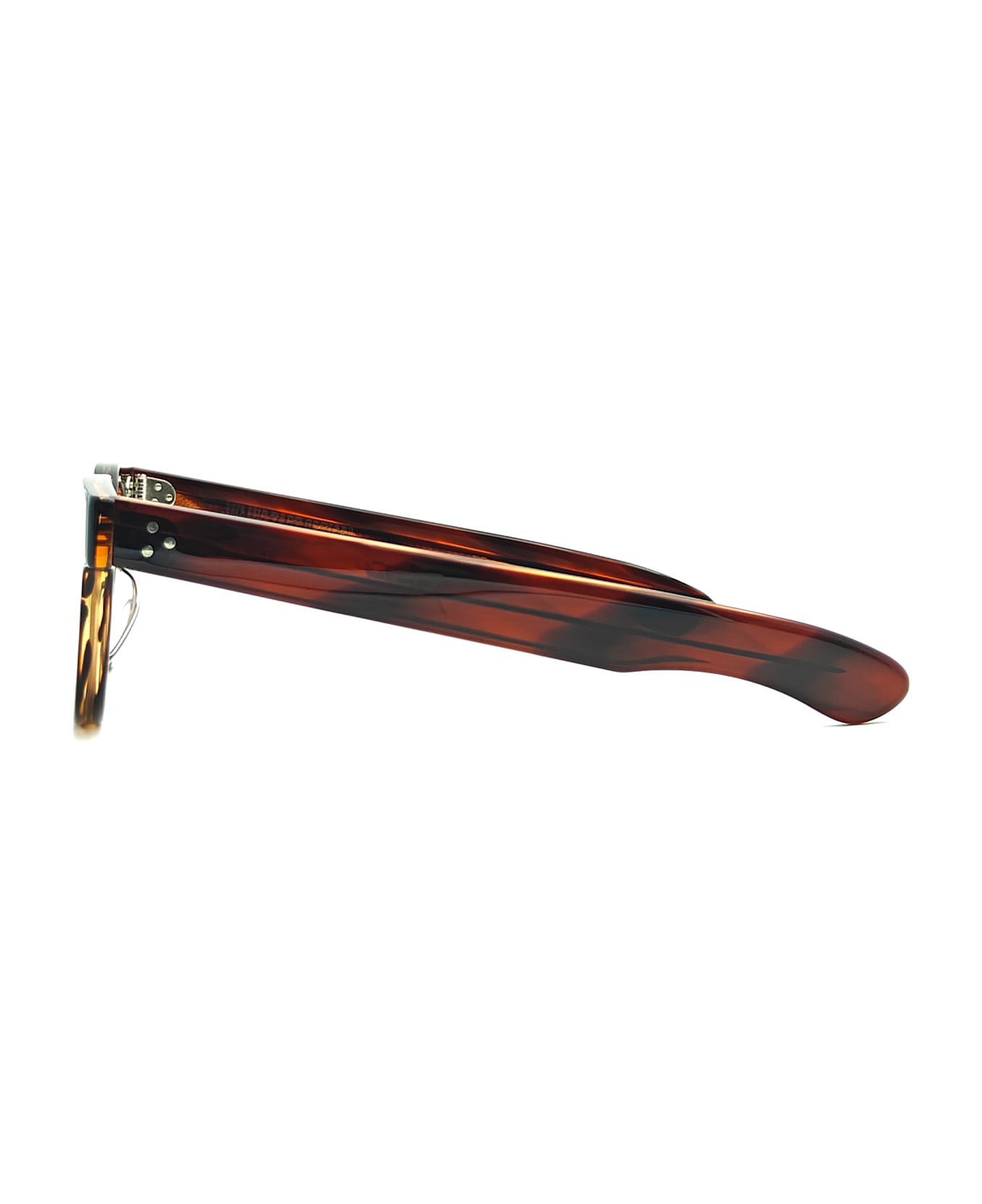 Julius Tart Optical Fdr 46x24 - Demi Amber Rx Glasses - brown