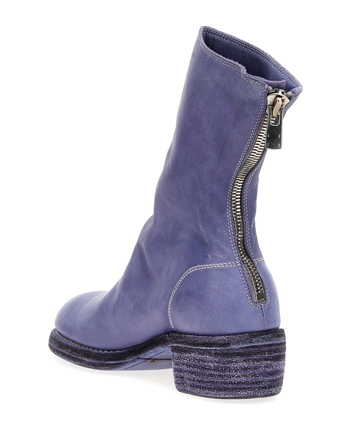 Guidi '788zx' Ankle Boots - Purple