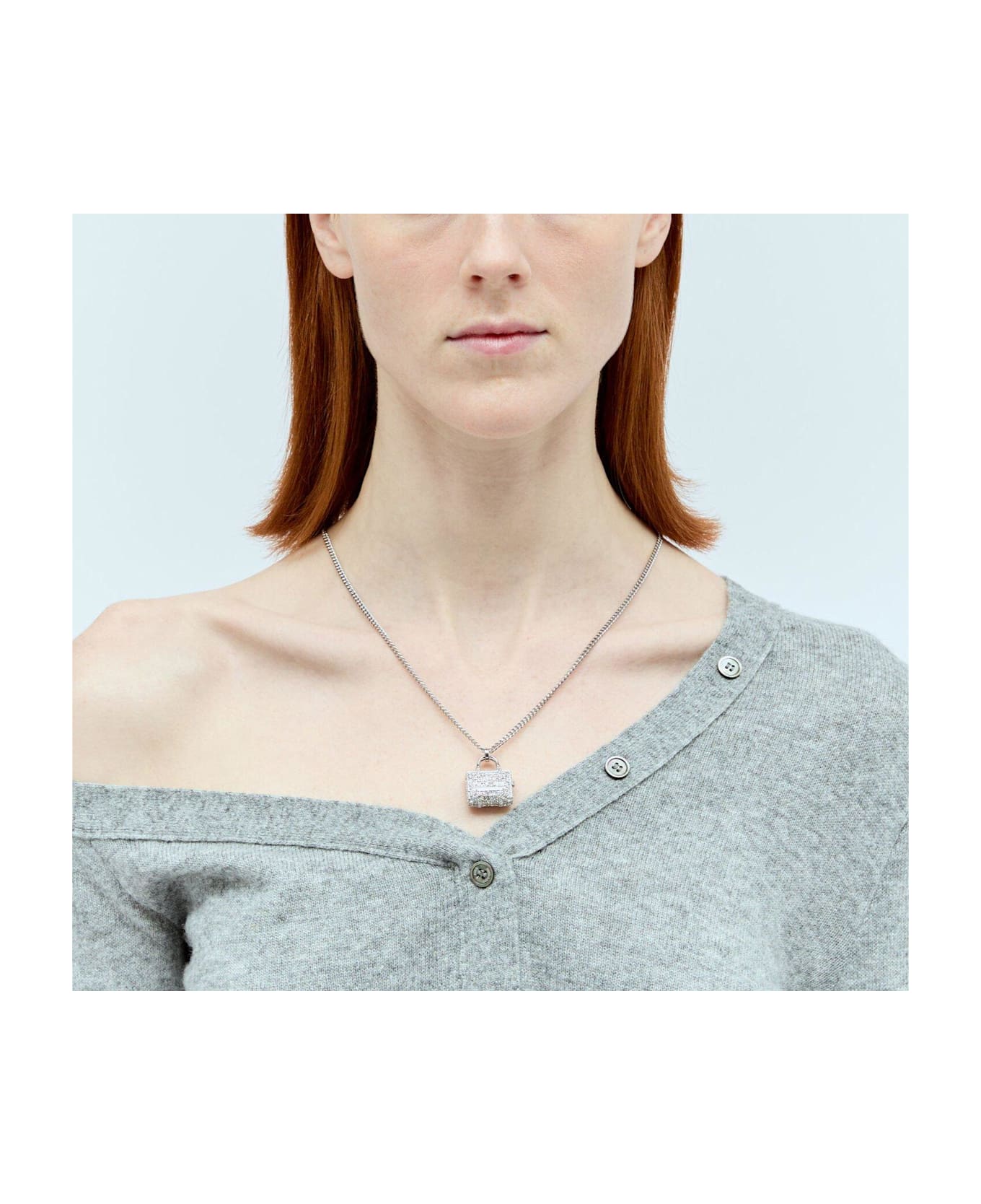 ネックレス・ペンダント MARC JACOBS The Pave Tote Bag Necklace The Pave Tote Bag Necklace | Marc Jacobs | Official Site
