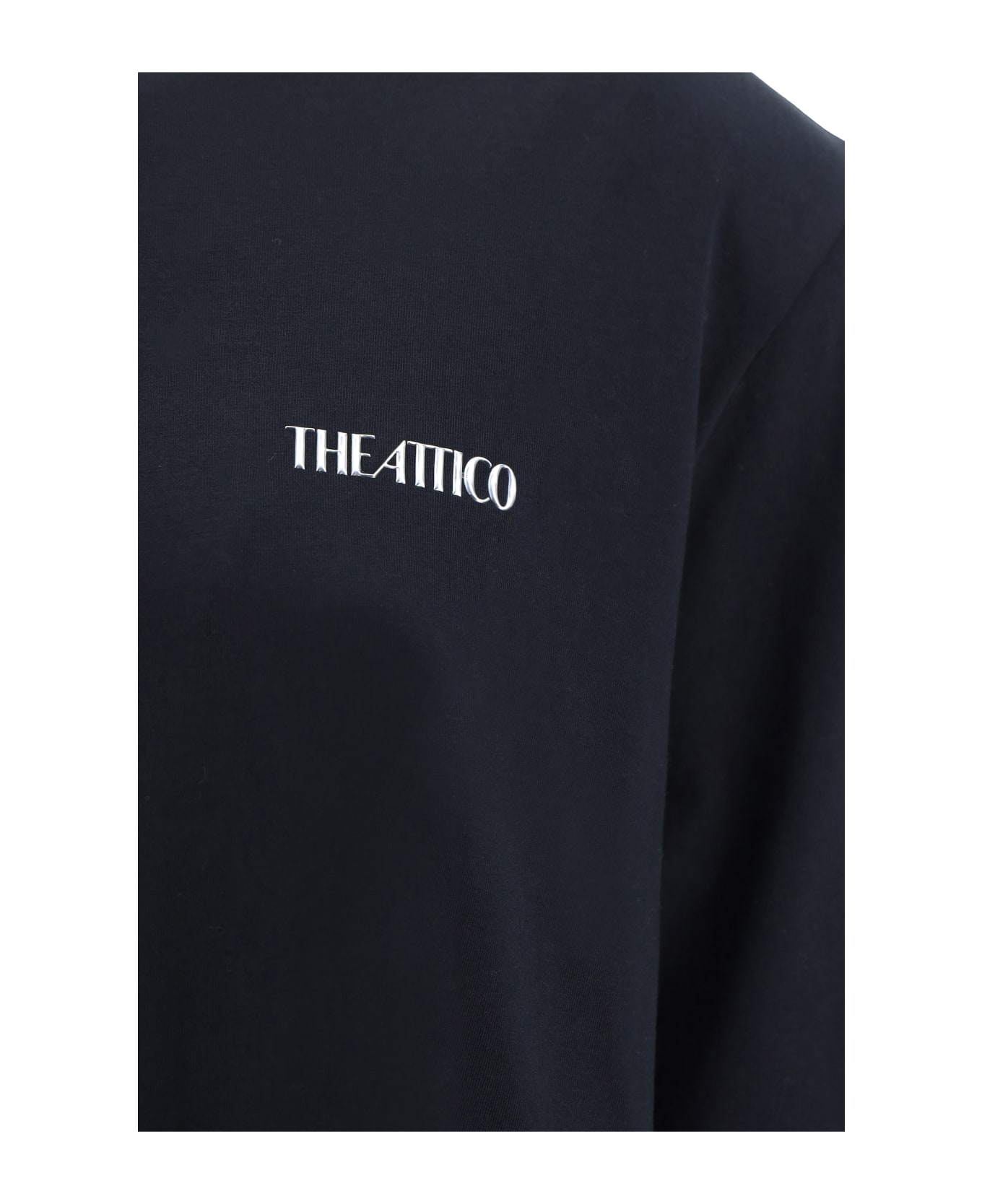 The Attico Kilie T-shirt - BLACK