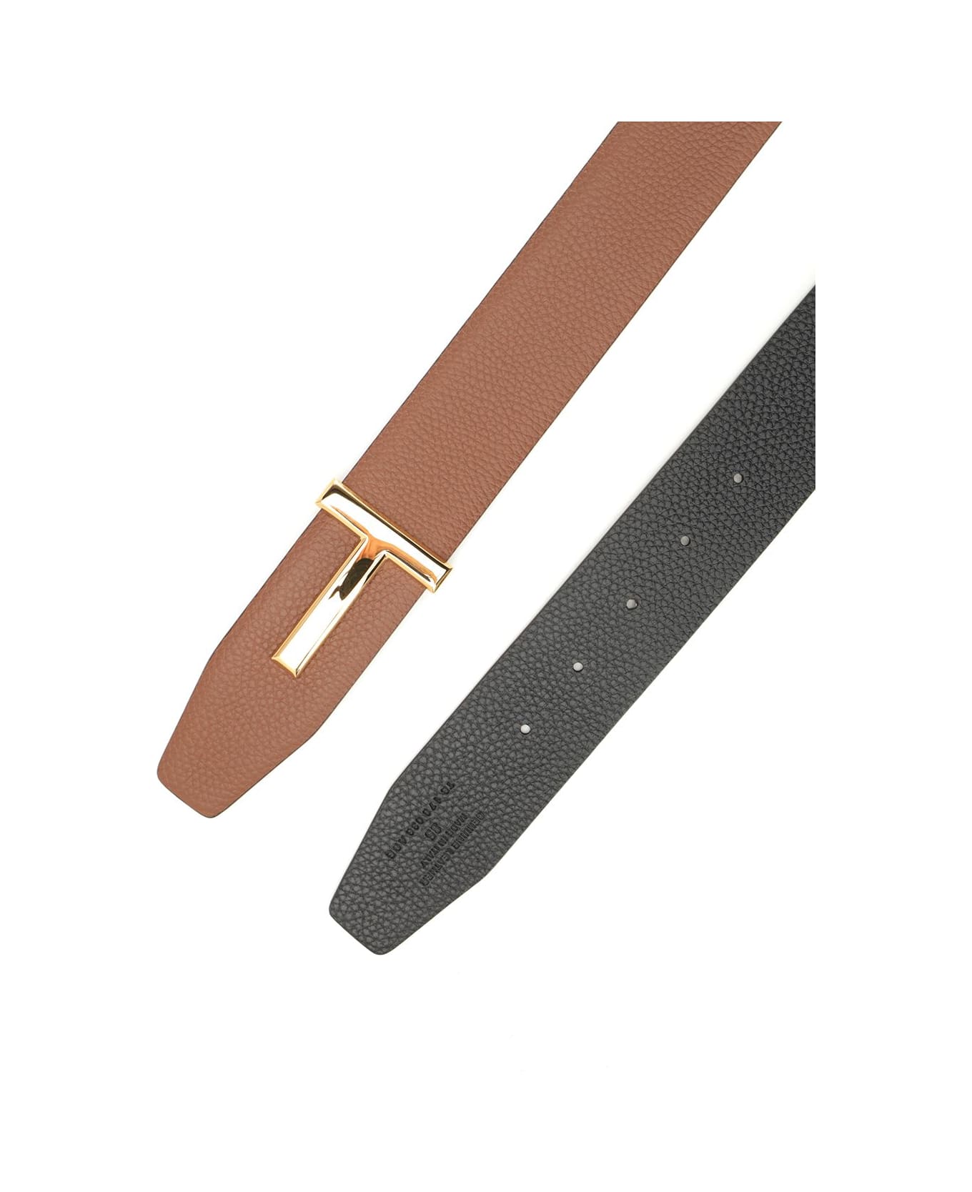 Tom Ford Reversible Belt - BROWN