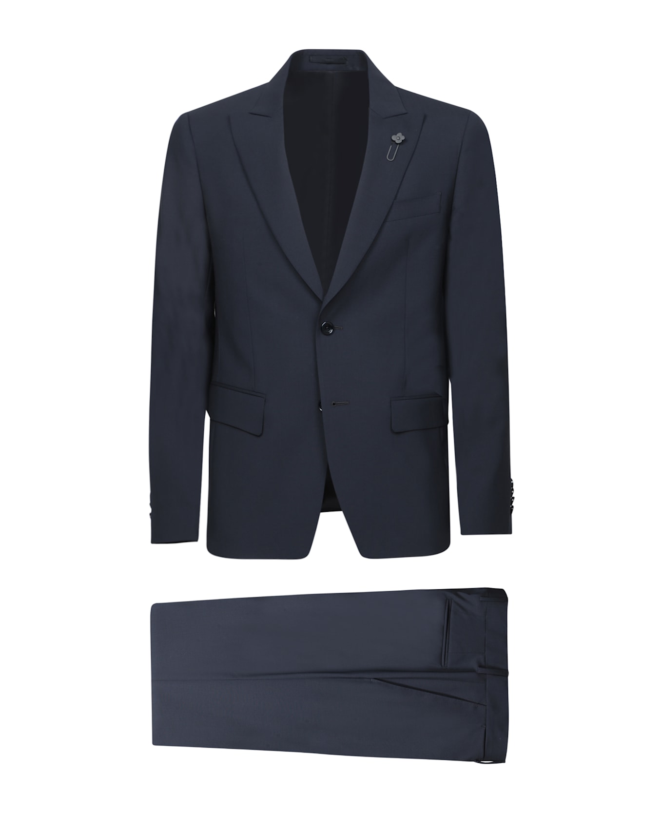 Lardini Single Breasted Suit - Blue