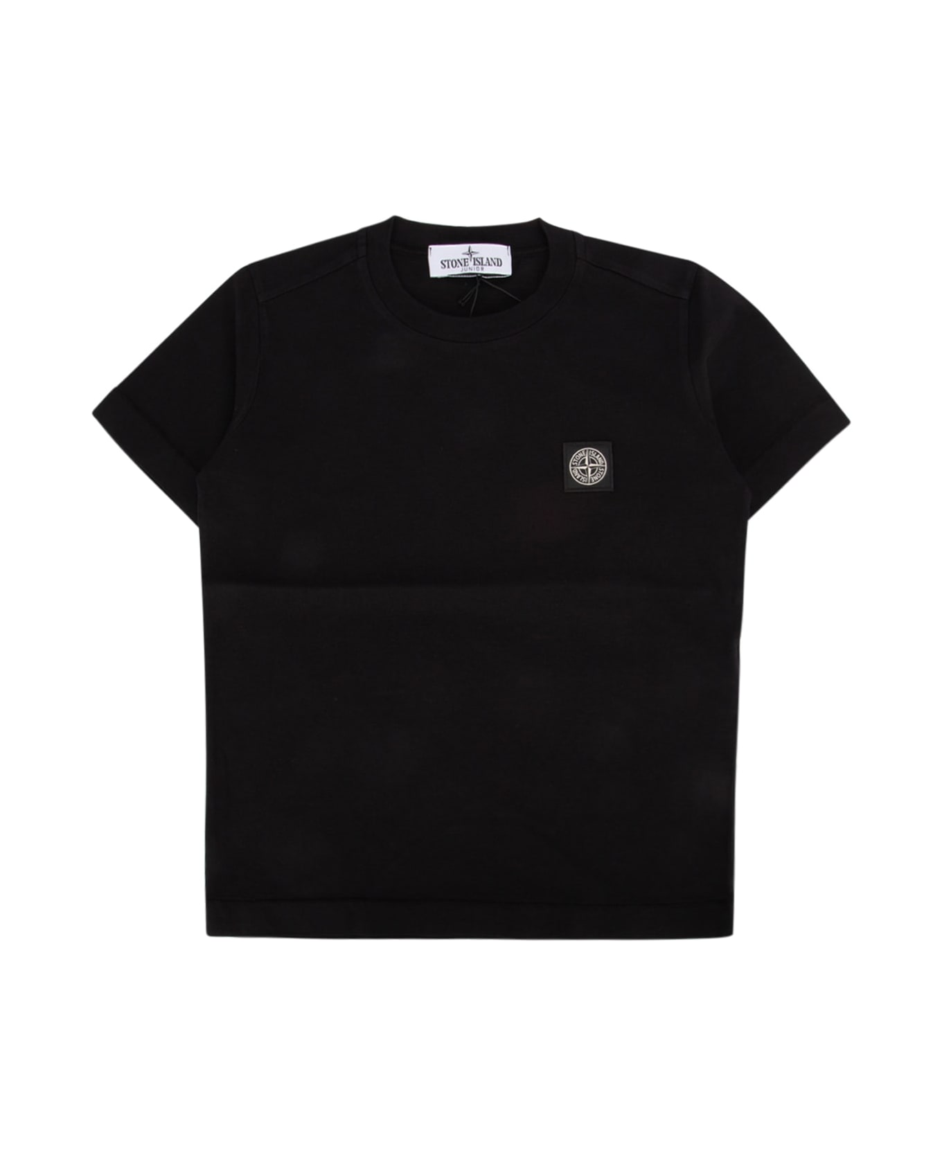 Stone Island Junior T-shirt - BLACK