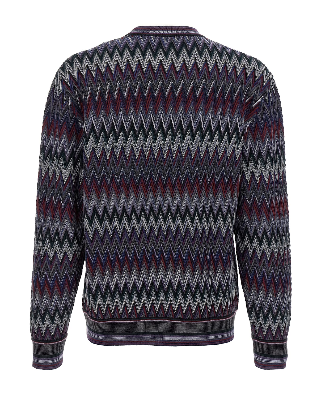 Missoni Zigzag Pattern Sweater - Blue