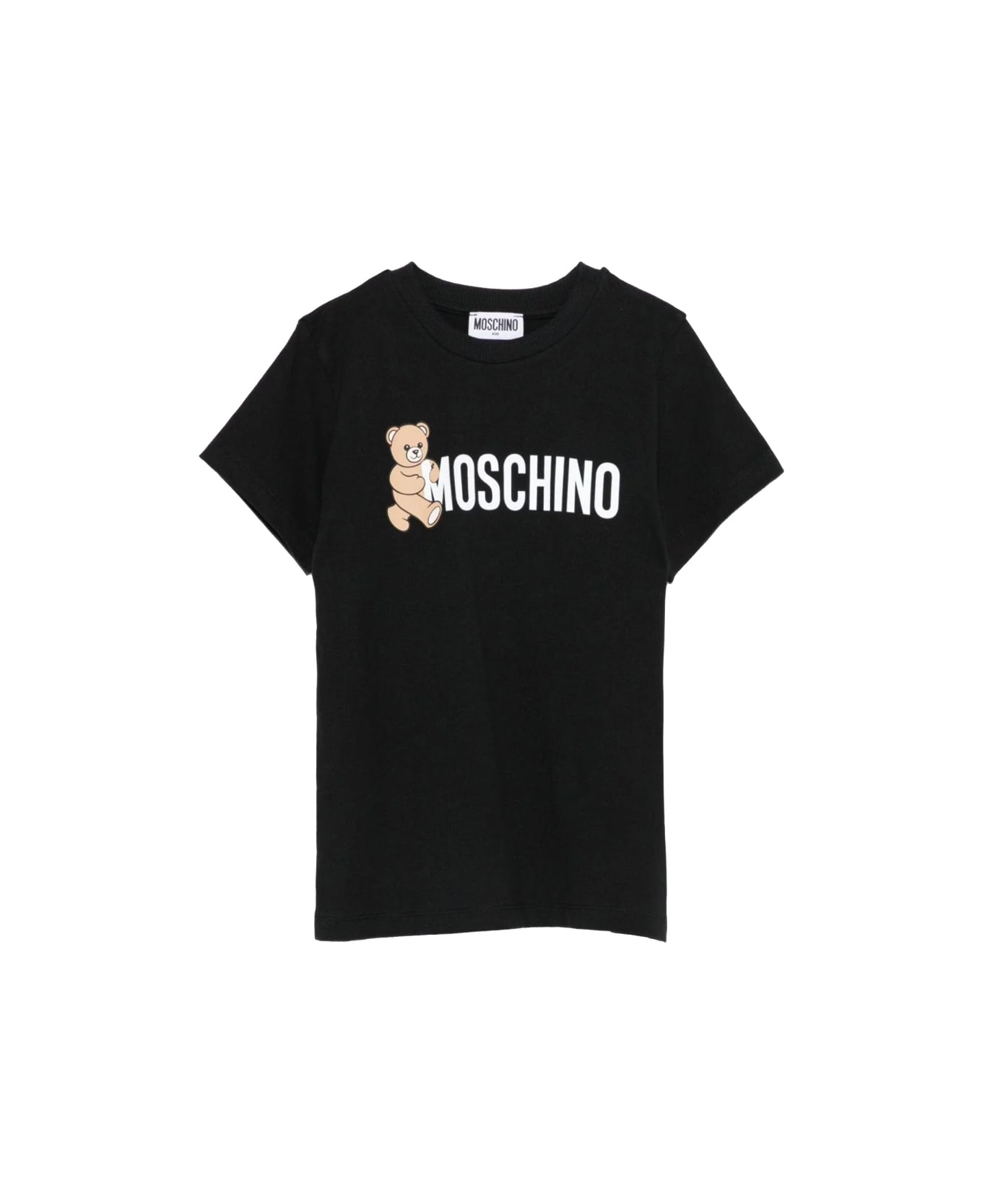 Moschino T-shirt With Logo - BLACK
