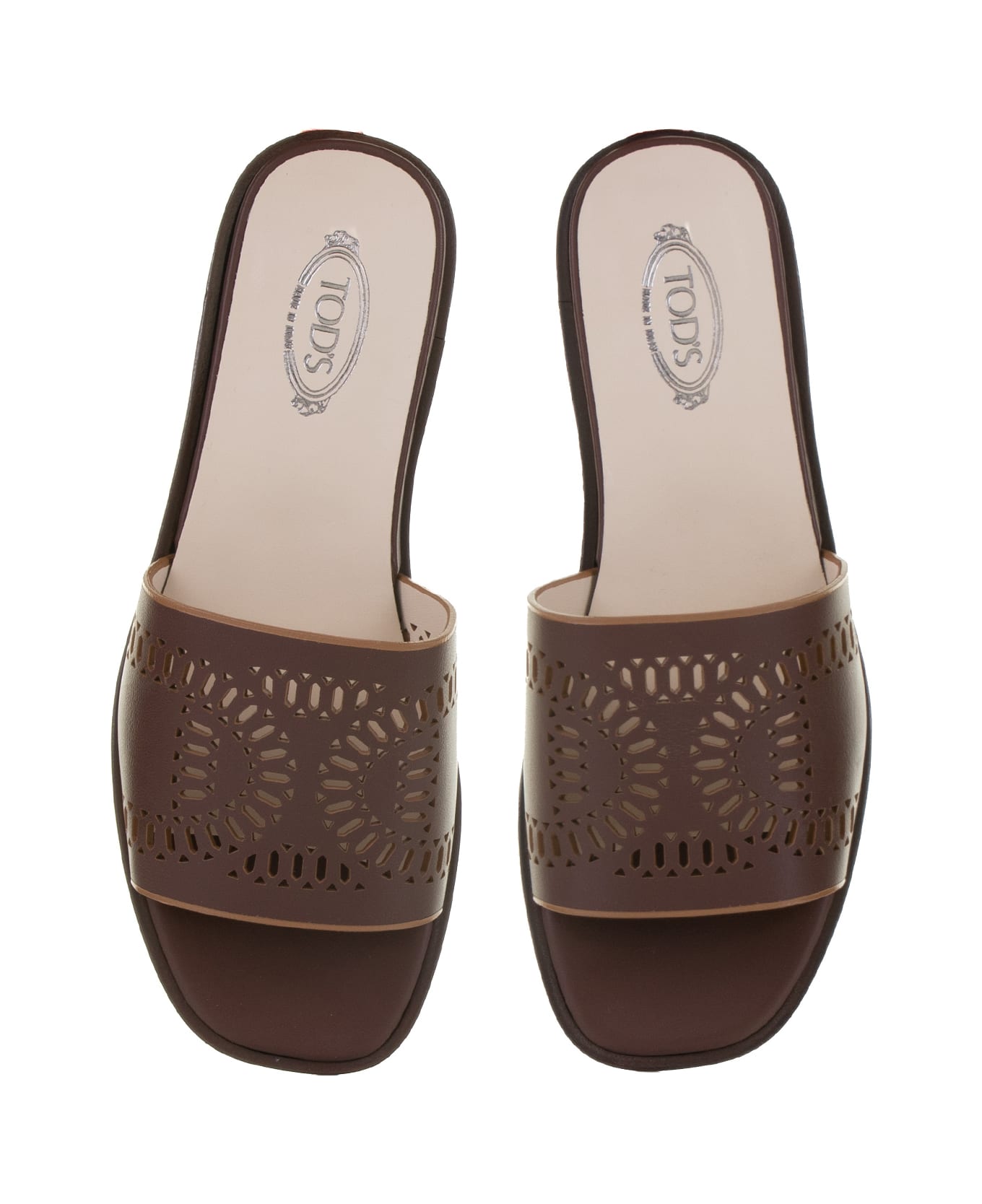 Tod's Kate Low Leather Sandal サンダル