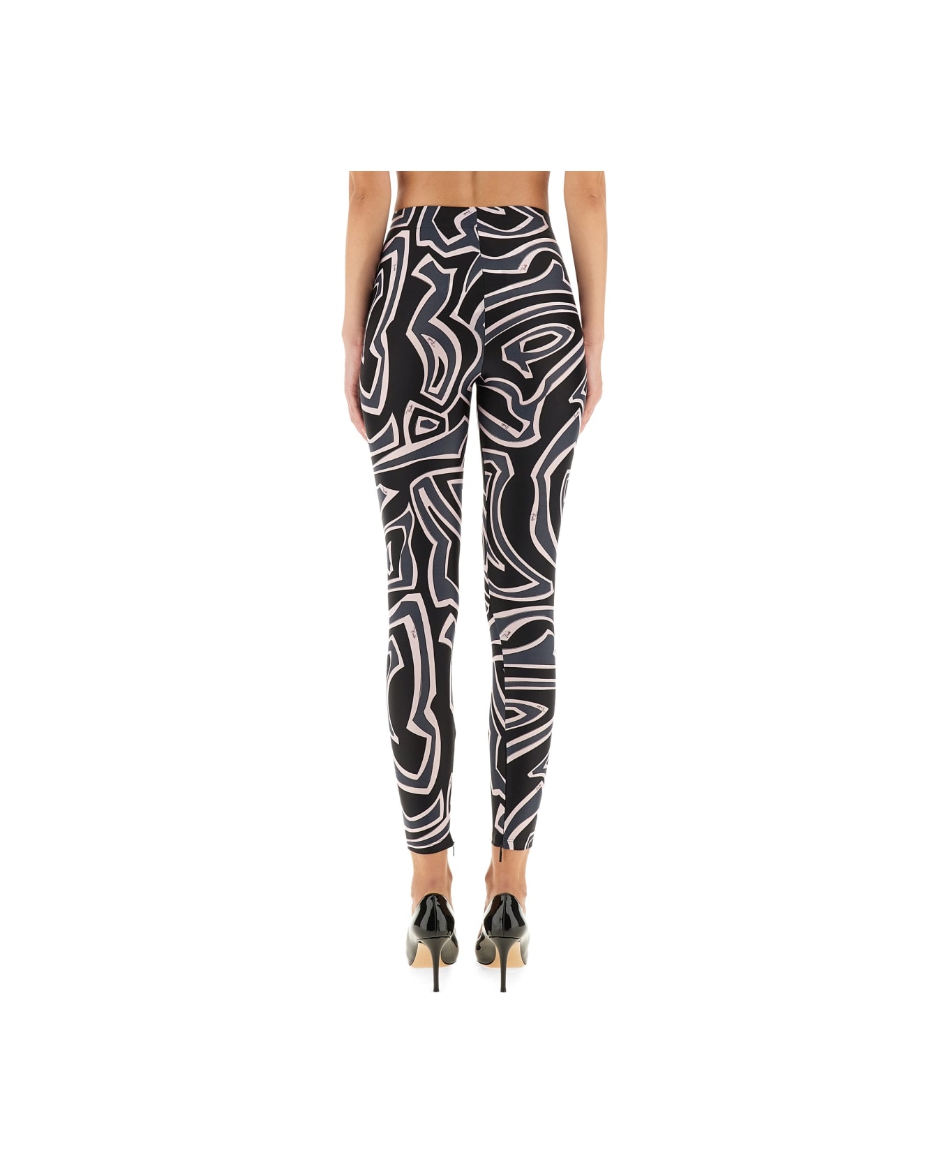 Pucci Labyrinth Print Leggings - MULTICOLOUR