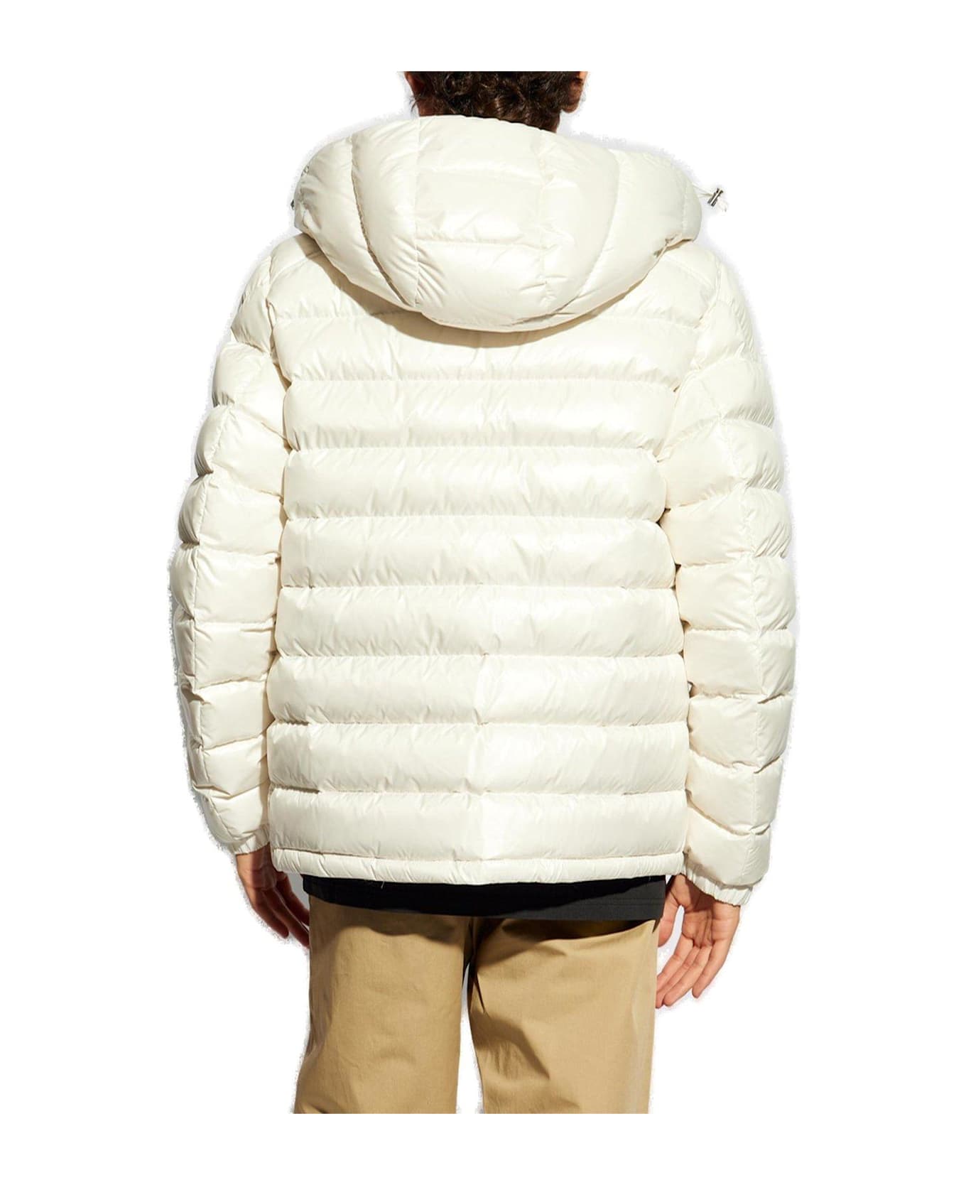 Moncler Besines Zip-up Jacket - Bianco