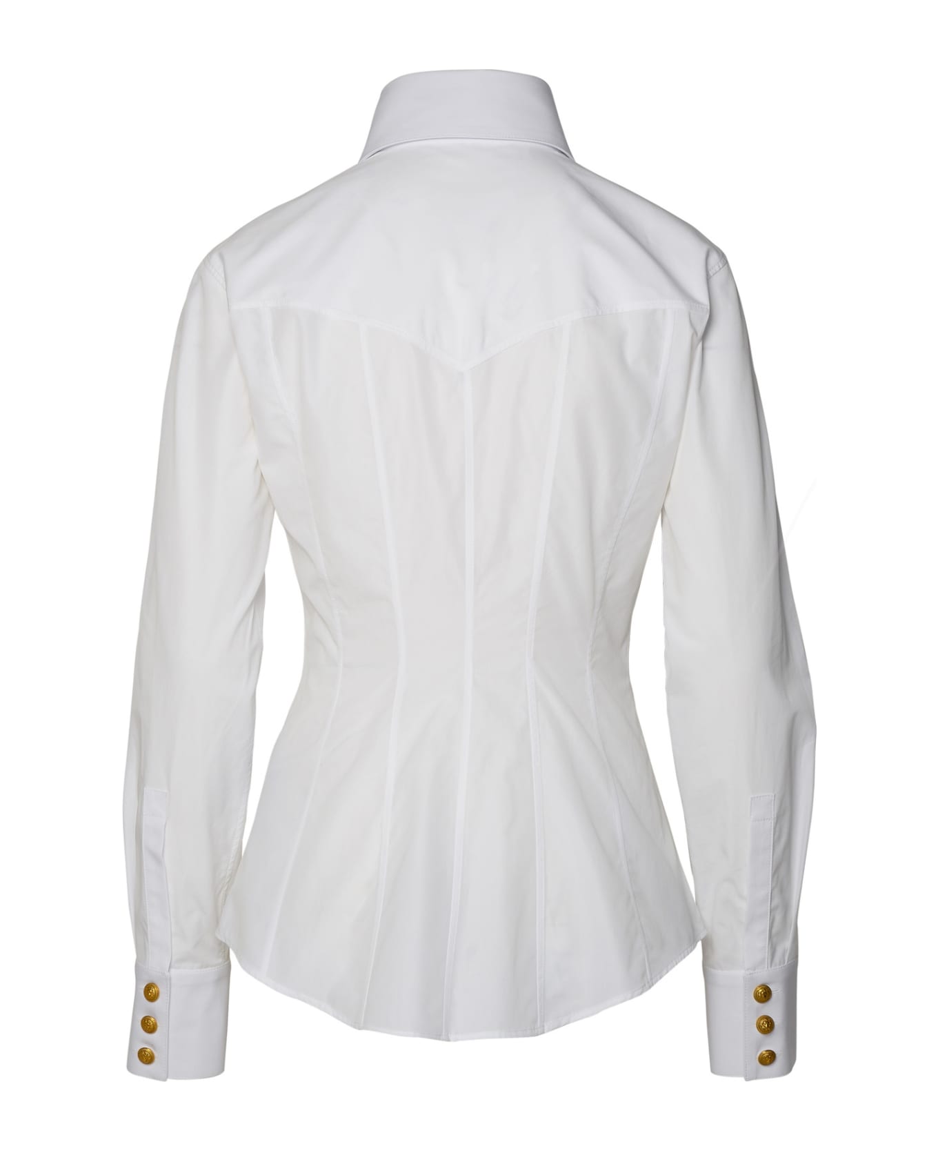 Balmain Western Shirt - White シャツ