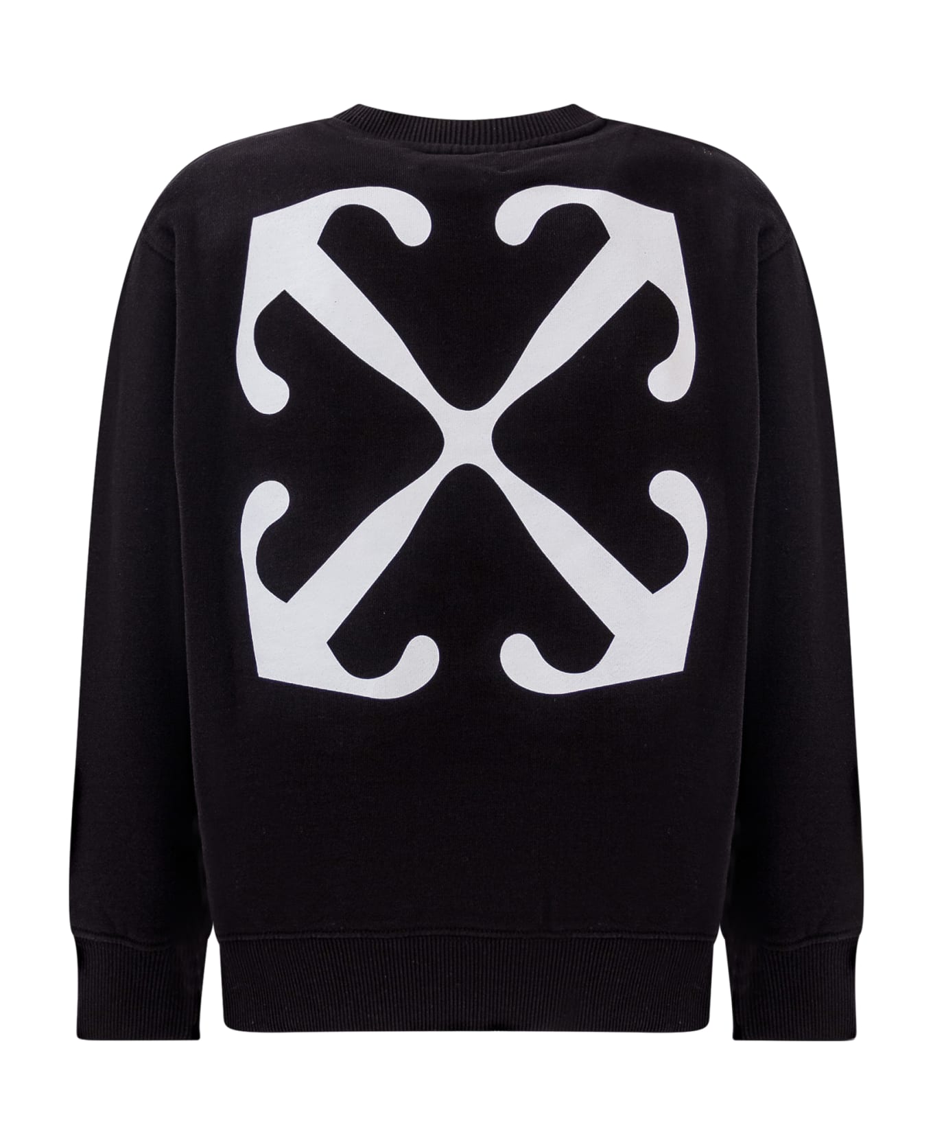 Off-White Arrow Sweatshirt - BLACK ニットウェア＆スウェットシャツ