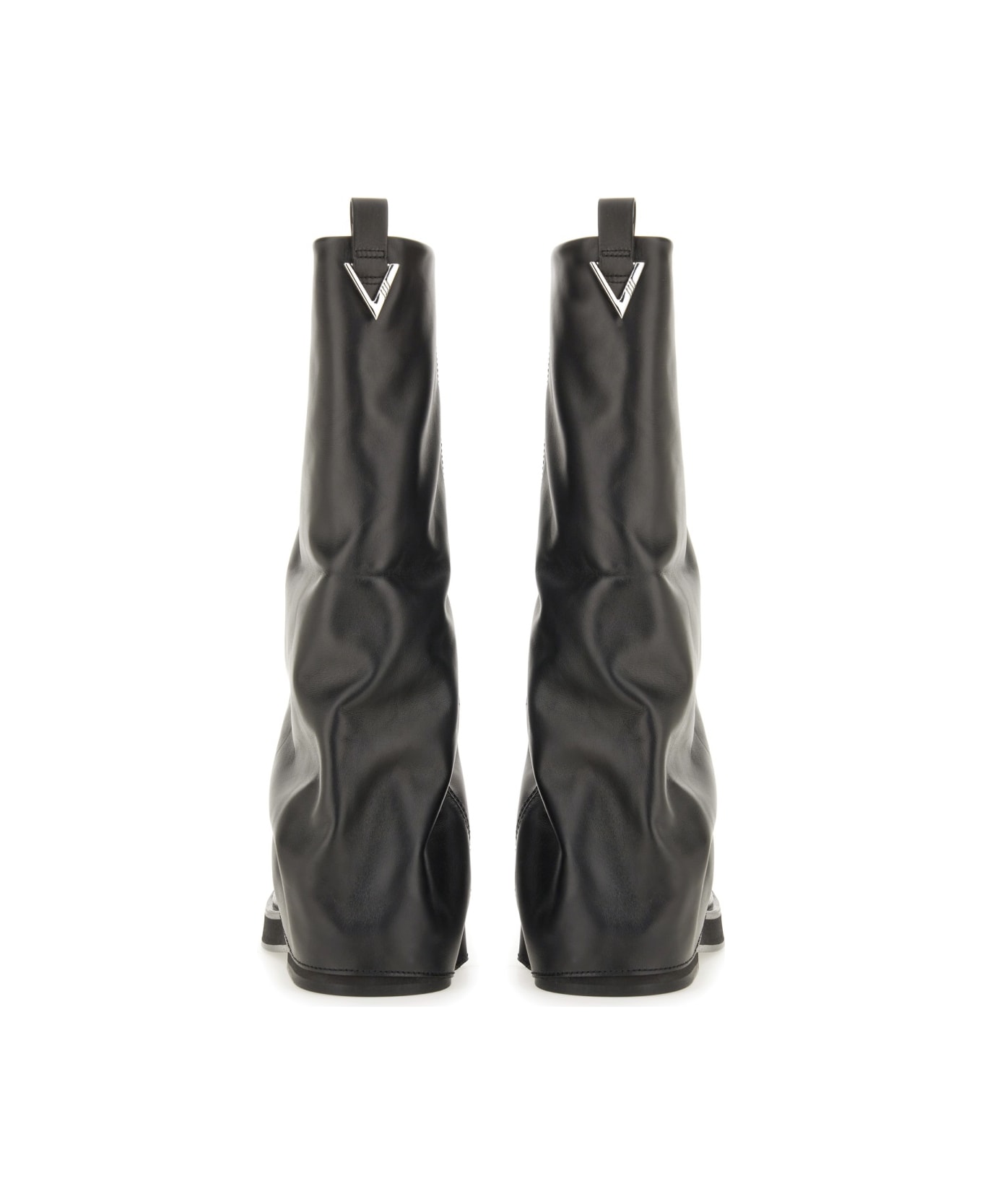 The Attico Combat Boot "robin" - BLACK