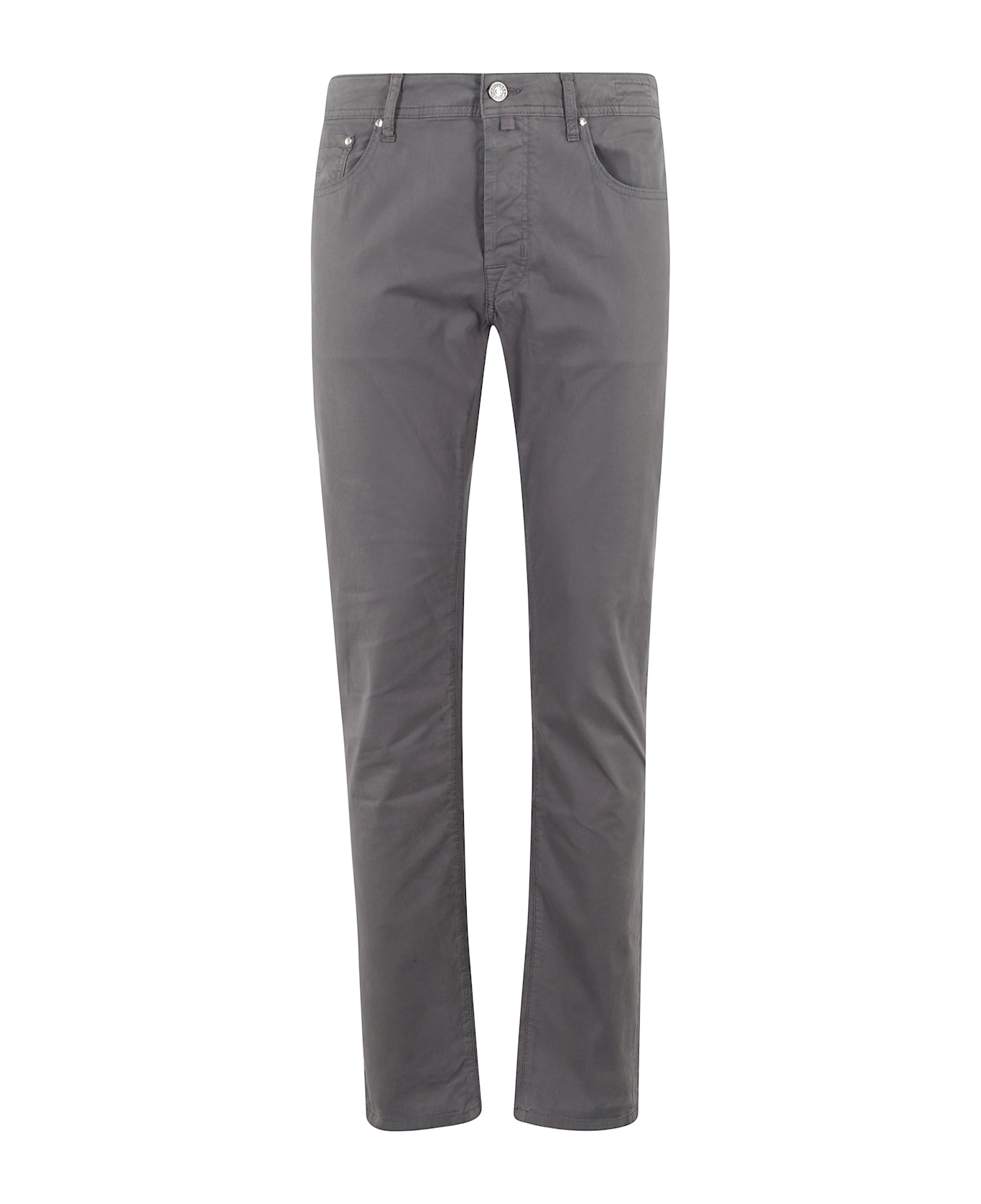 Jacob Cohen Bard 5 Tasche Gabardina Stretch - Grigio Piombo