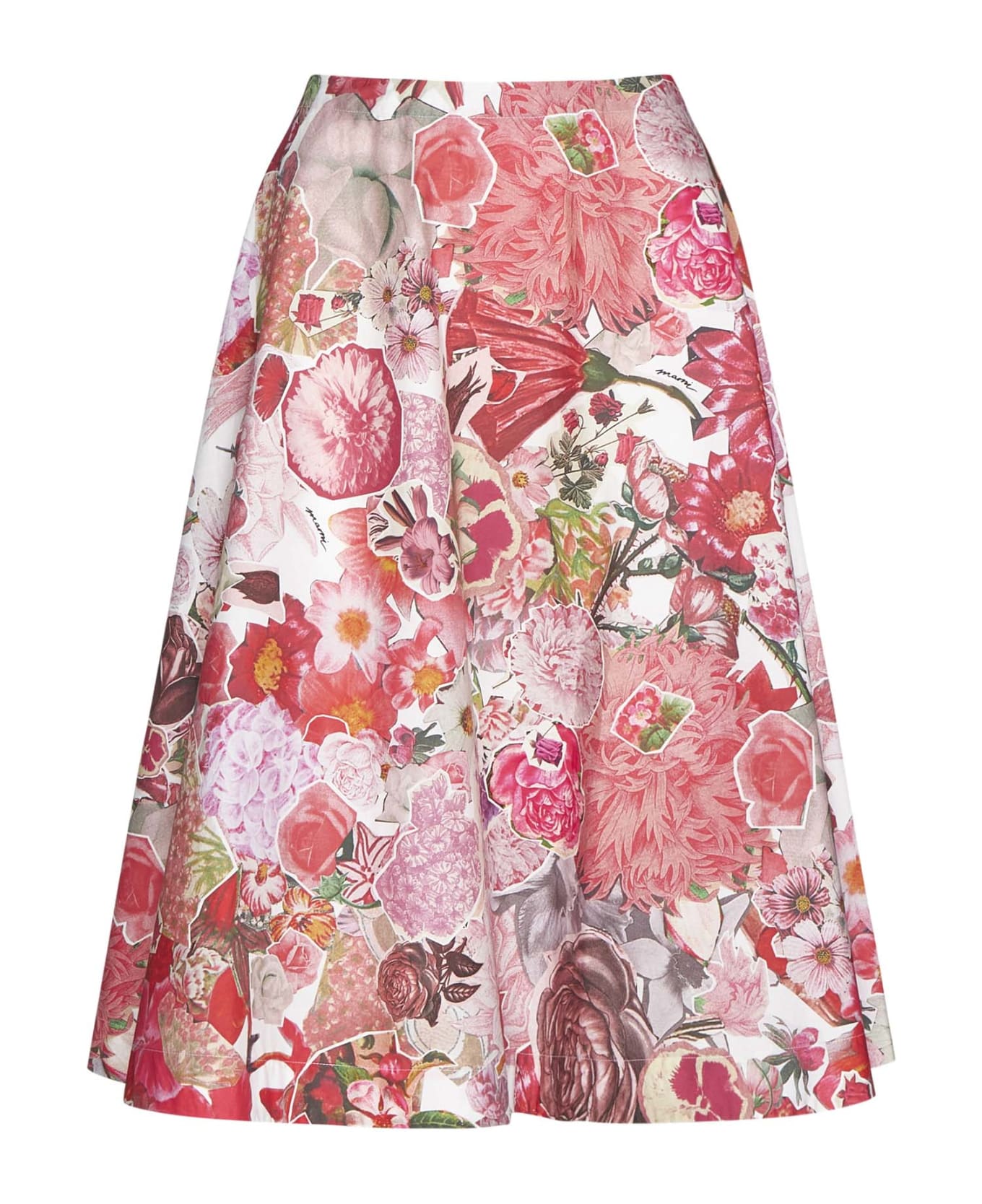Marni Skirt - Pink clematis