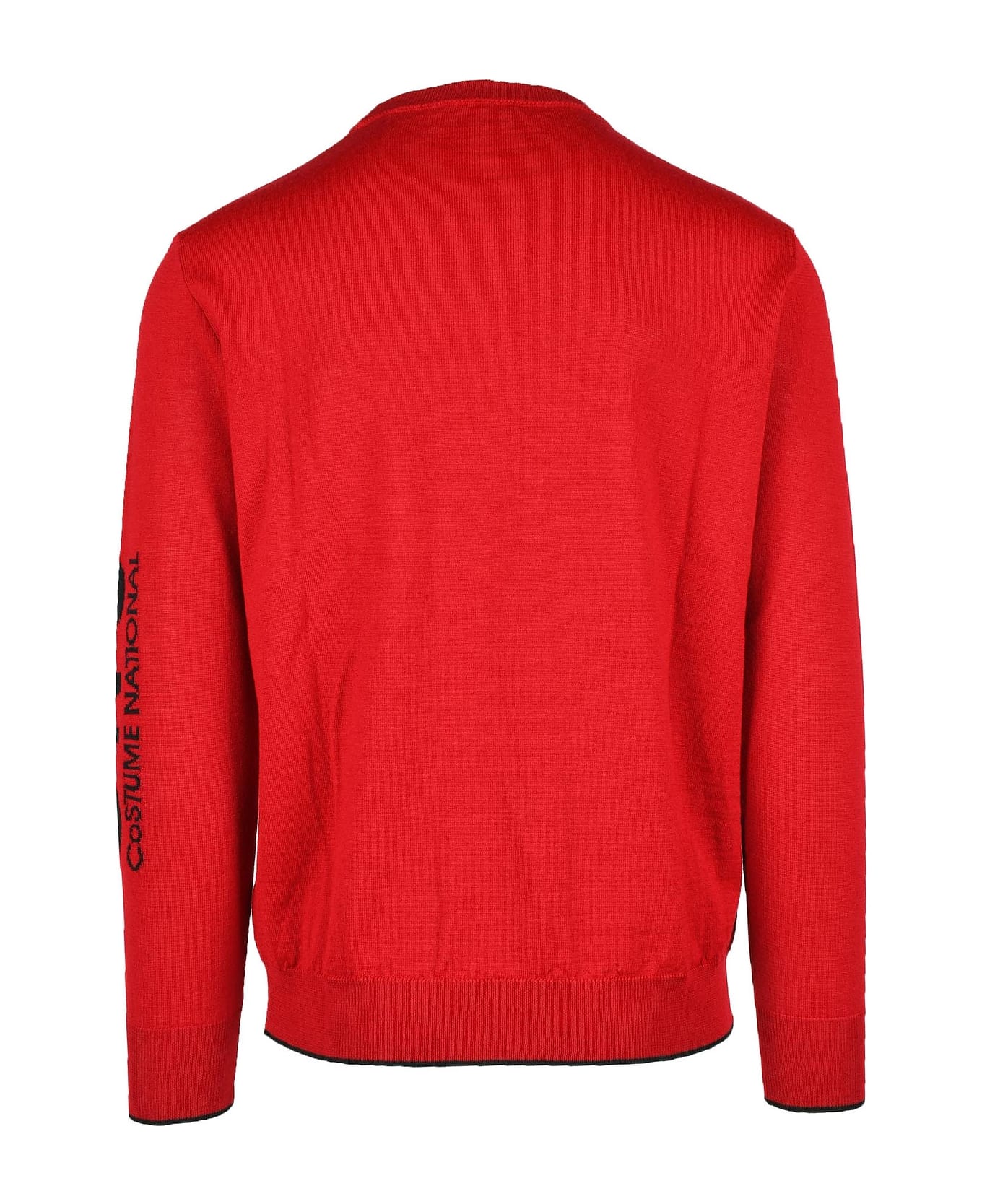CoSTUME NATIONAL CONTEMPORARY Men's Red Sweater - Red