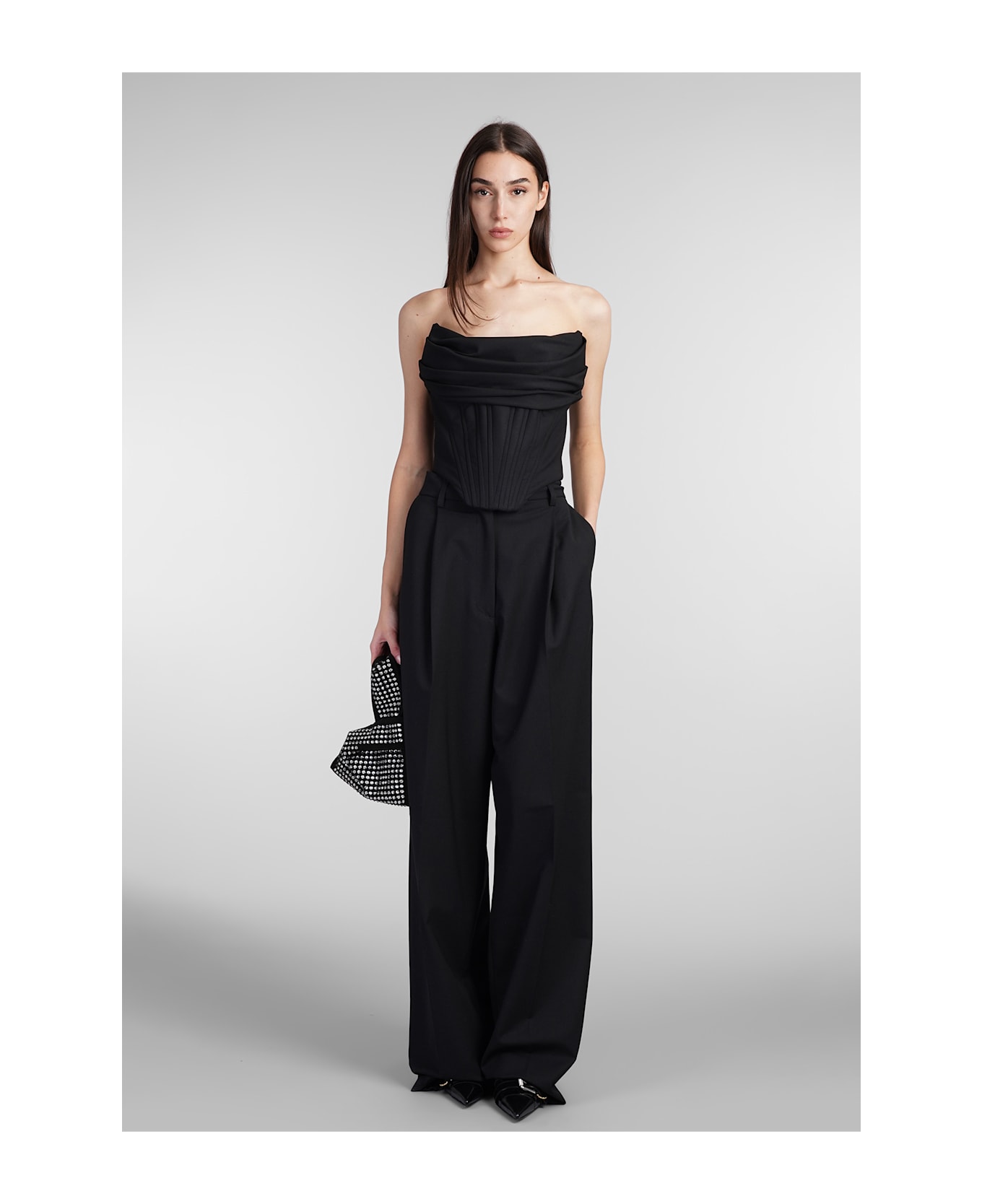 Giuseppe di Morabito Topwear In Black Wool - Black