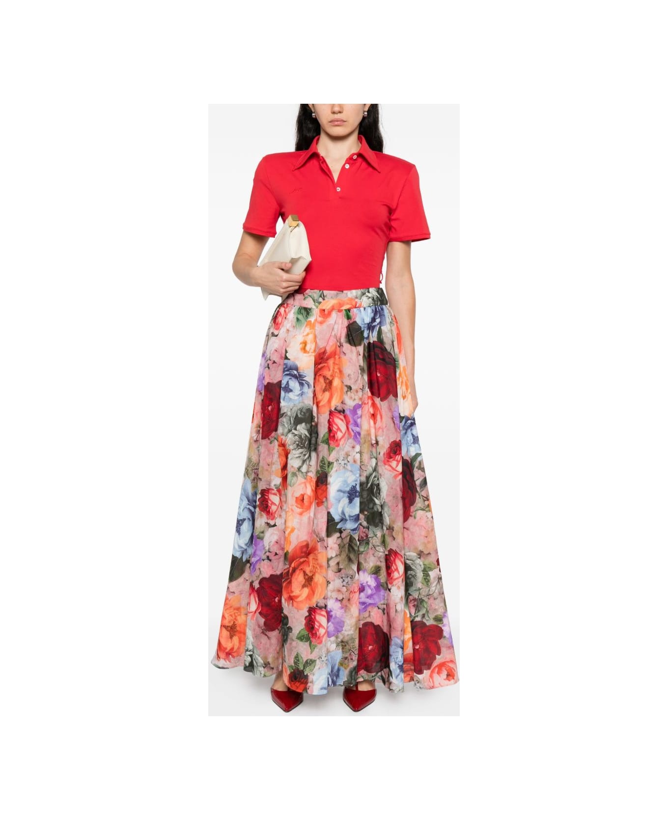 Alice + Olivia Nilda Maxi Skirt - MultiColour