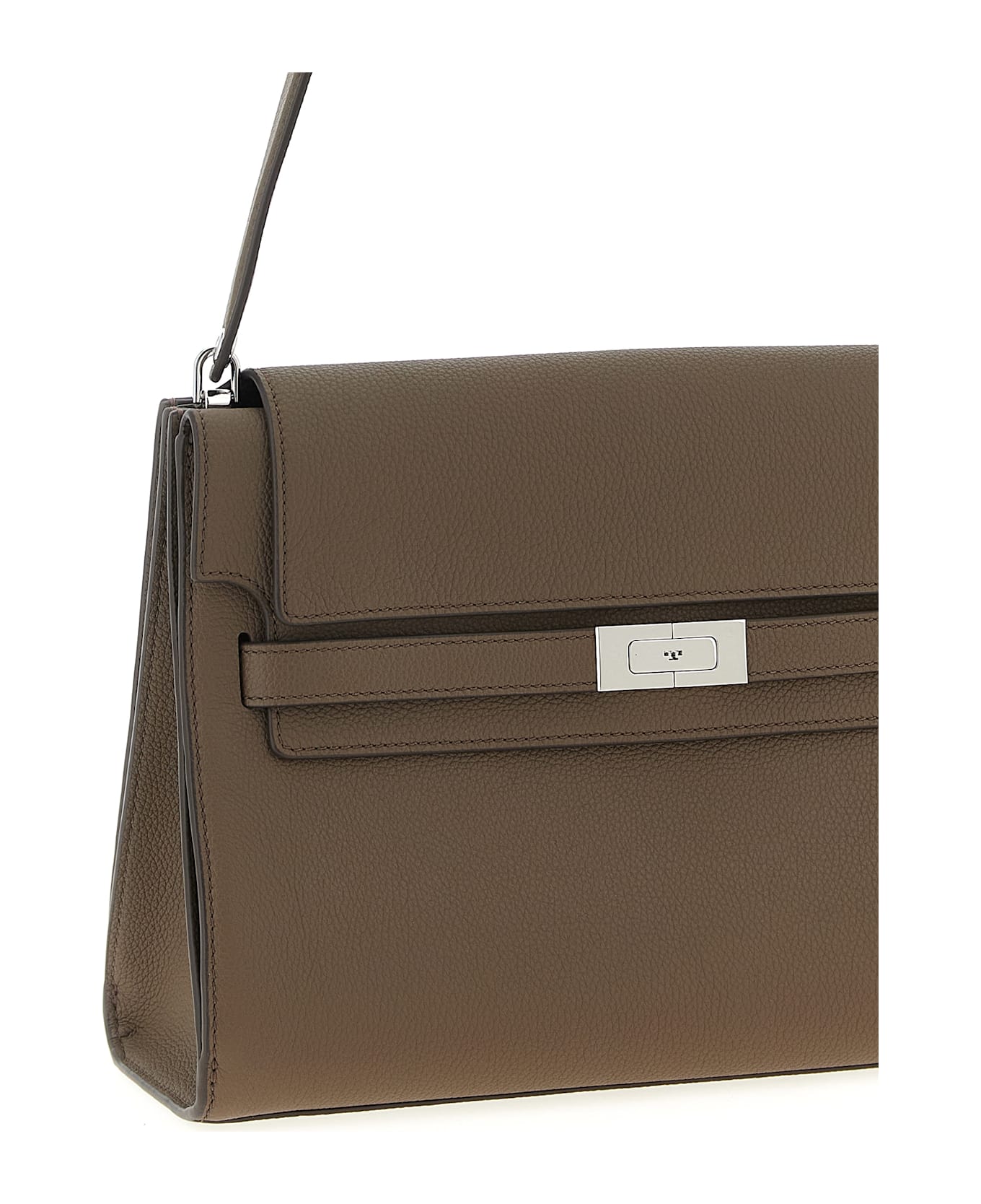Tory Burch 
lee Radziwill
 Large Shoulder Bag - Brown