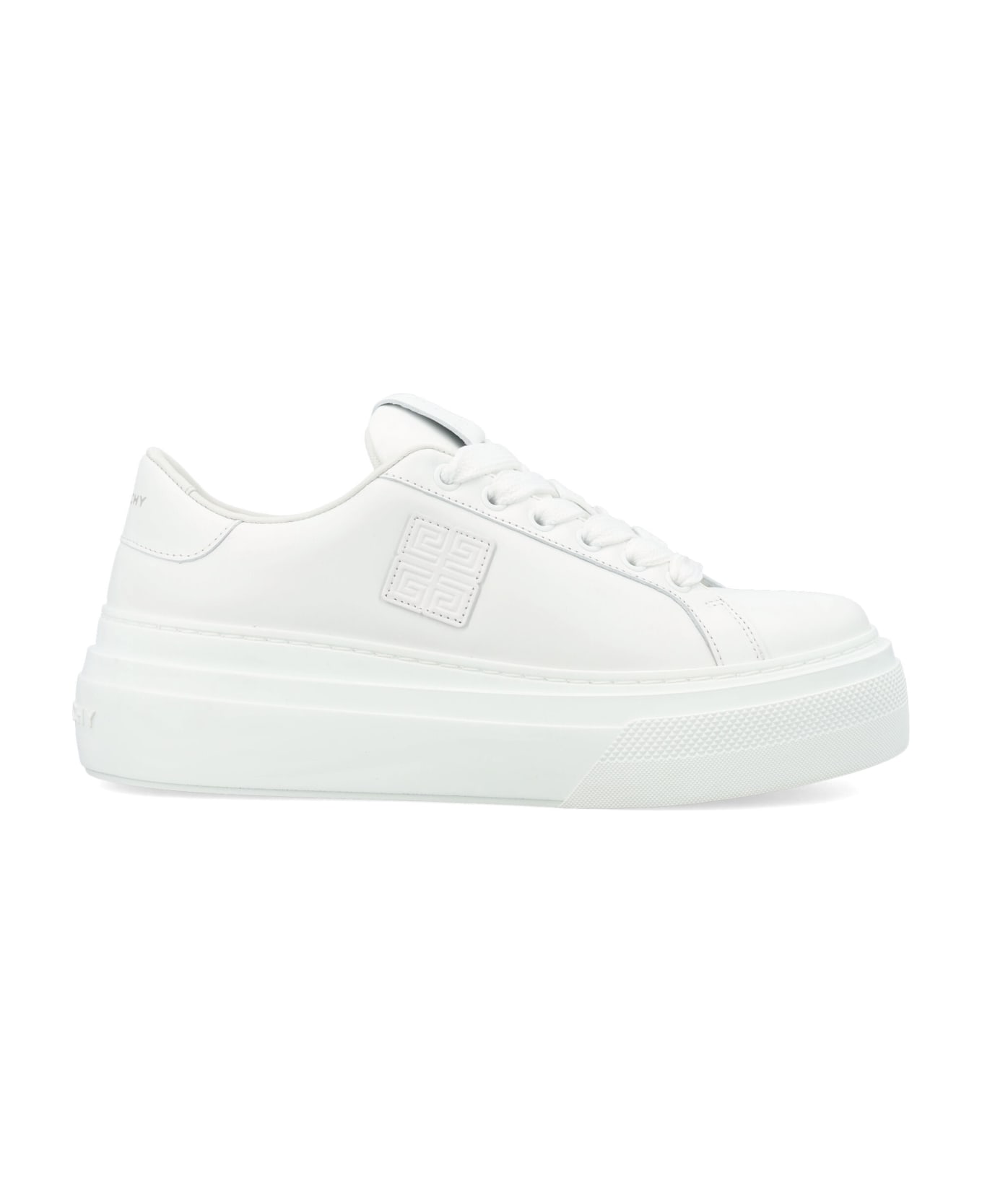 Givenchy City Lace-up Sneakers Platform - WHITE