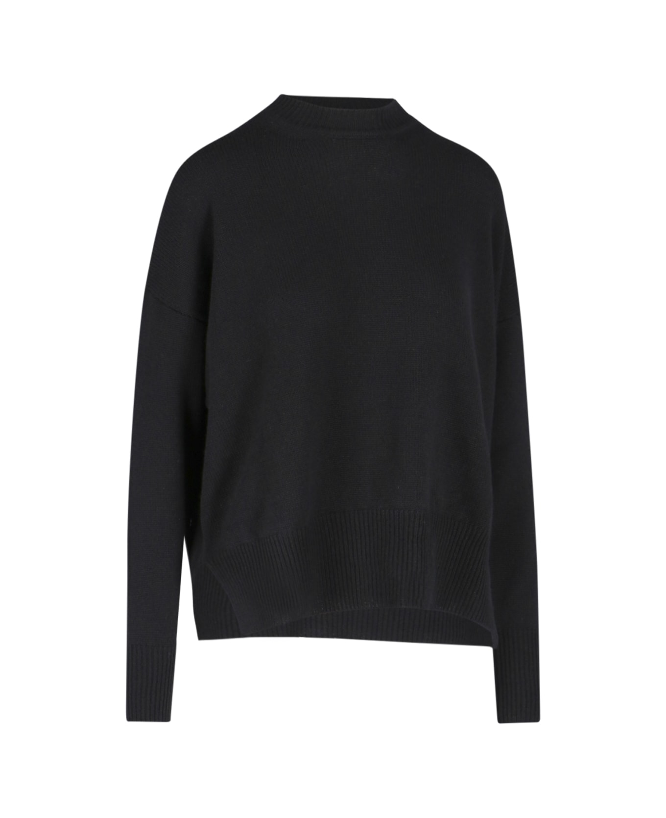 Jil Sander Crewneck Sweater - Black ニットウェア