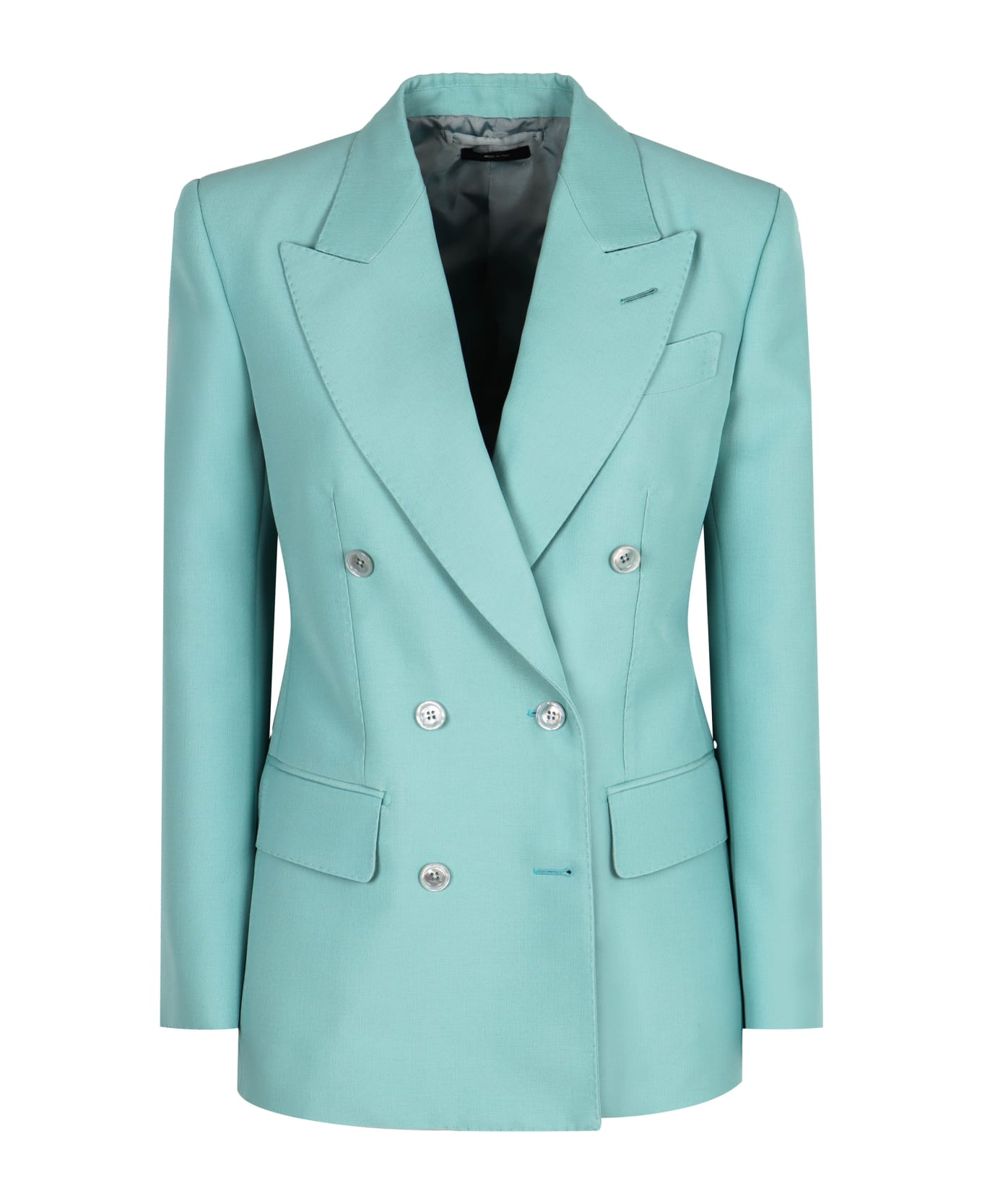 Tom Ford Double-breasted Wool Blazer - Light Blue ブレザー