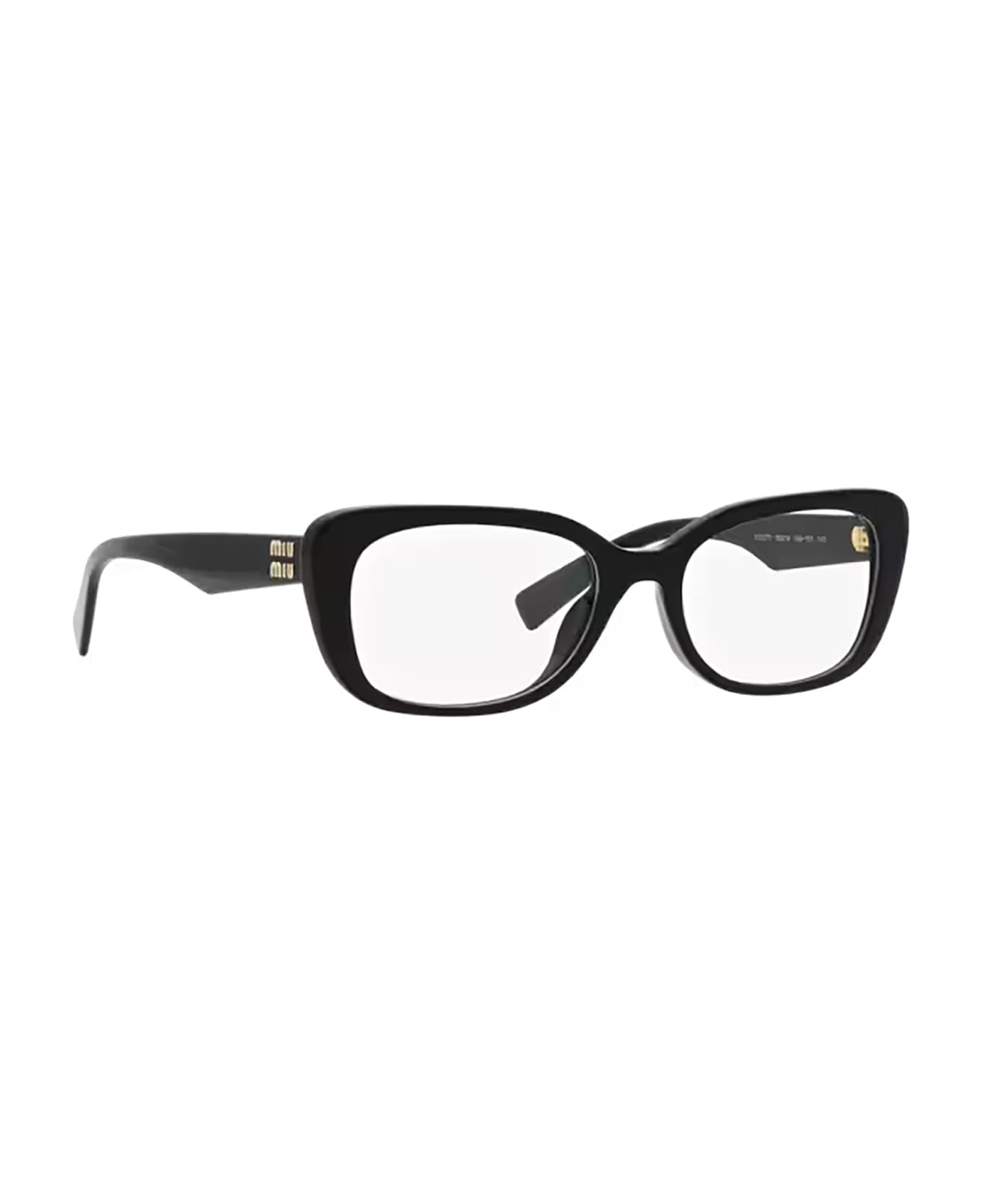 Miu Miu Eyewear Mu 07vv Black Glasses - Black アイウェア