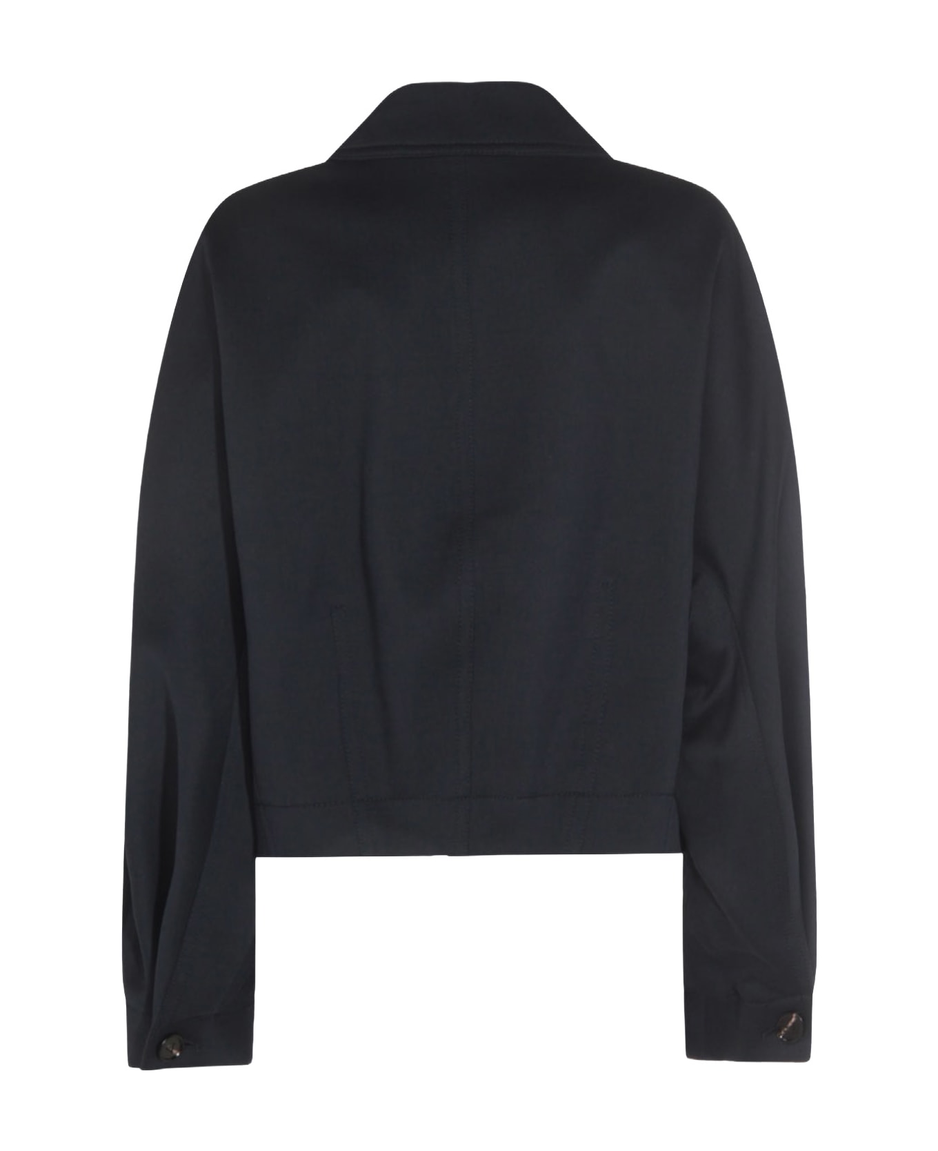 Bottega Veneta Wool And Cotton Blouson - Blue