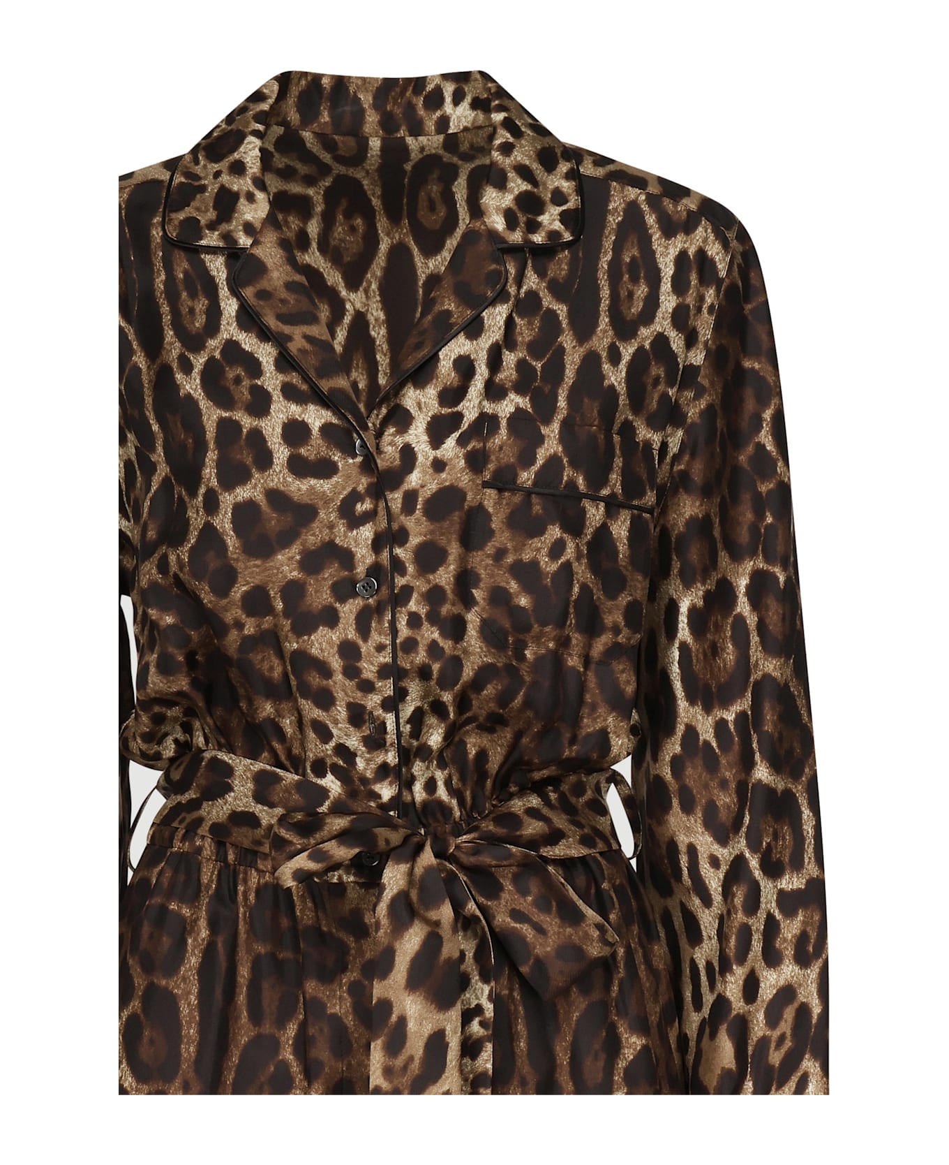 Dolce 
Gabbana Silk Twill Pajama Suit - Leo new