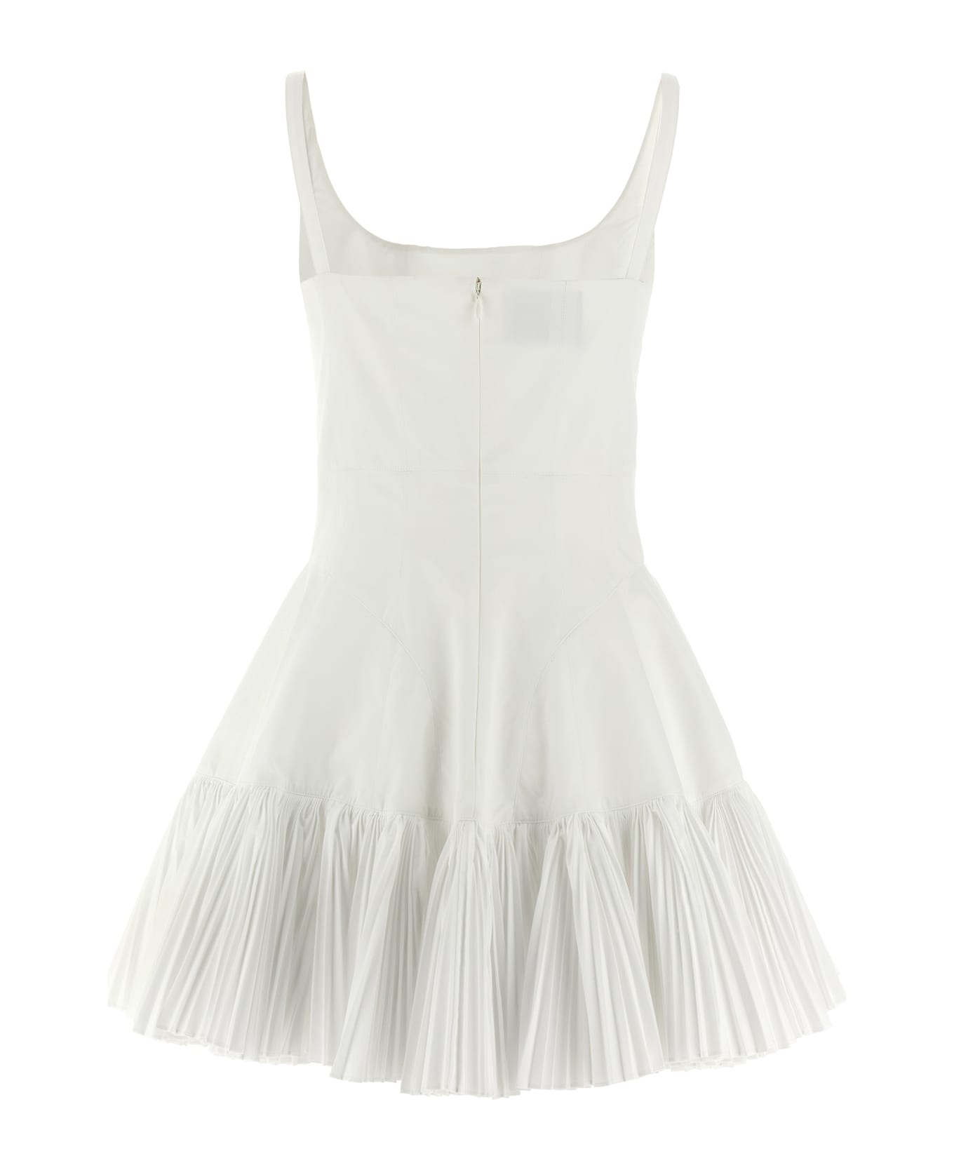 Giovanni Bedin Pleated Dress - White