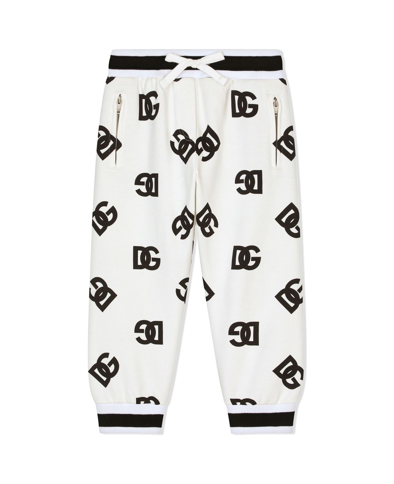 Dolce & Gabbana Pantaloni Sportivi - White