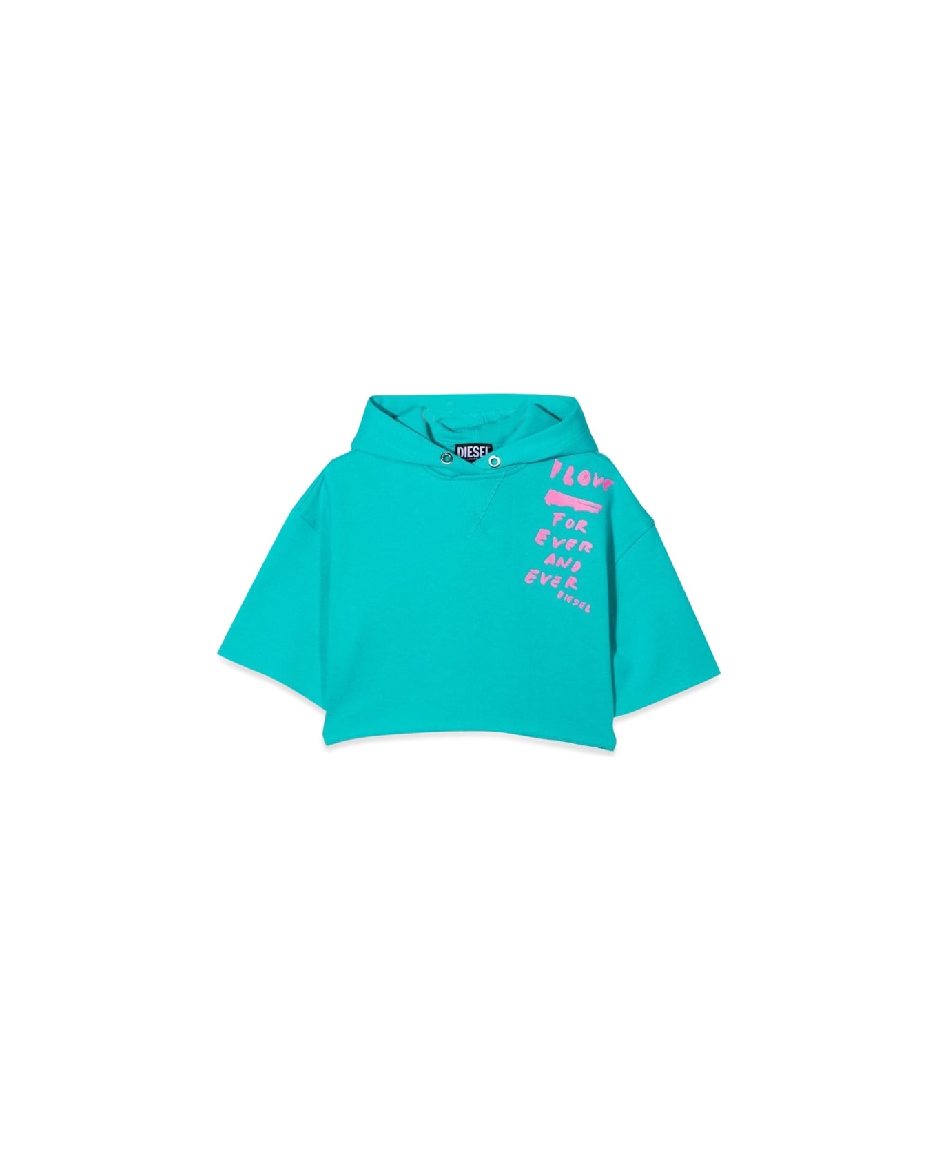 Diesel Sweatshirt - BABY BLUE ニットウェア＆スウェットシャツ