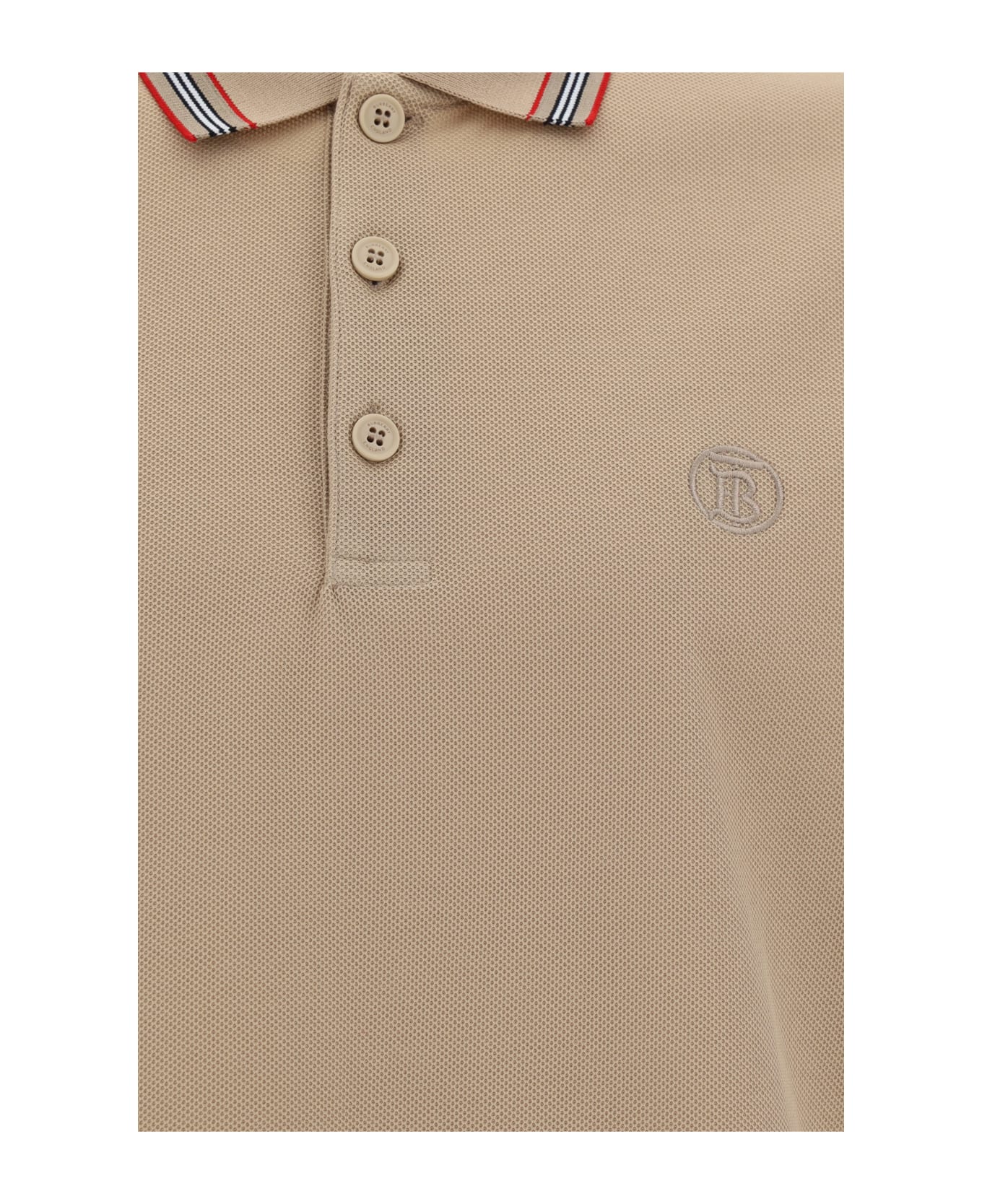 Burberry Polo Shirt - Soft Fawn