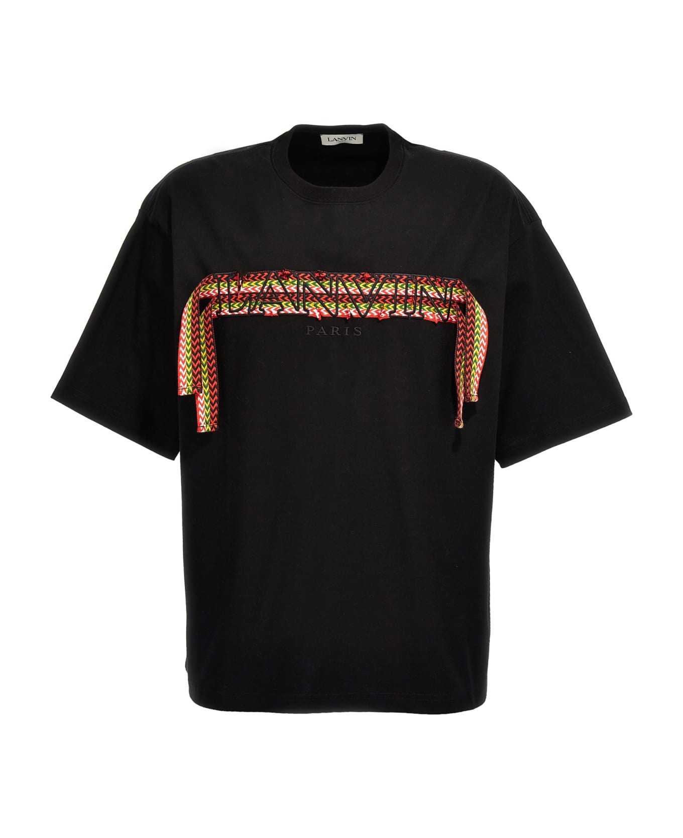 Lanvin 'curb Lace' T-shirt - Black  