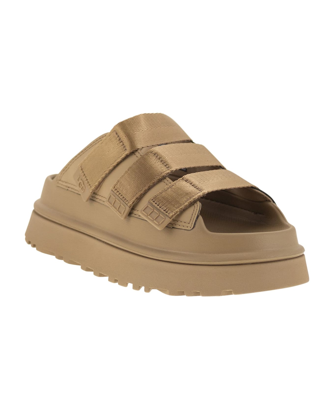 UGG W Goldenglow Slide Dark Sand - Camel