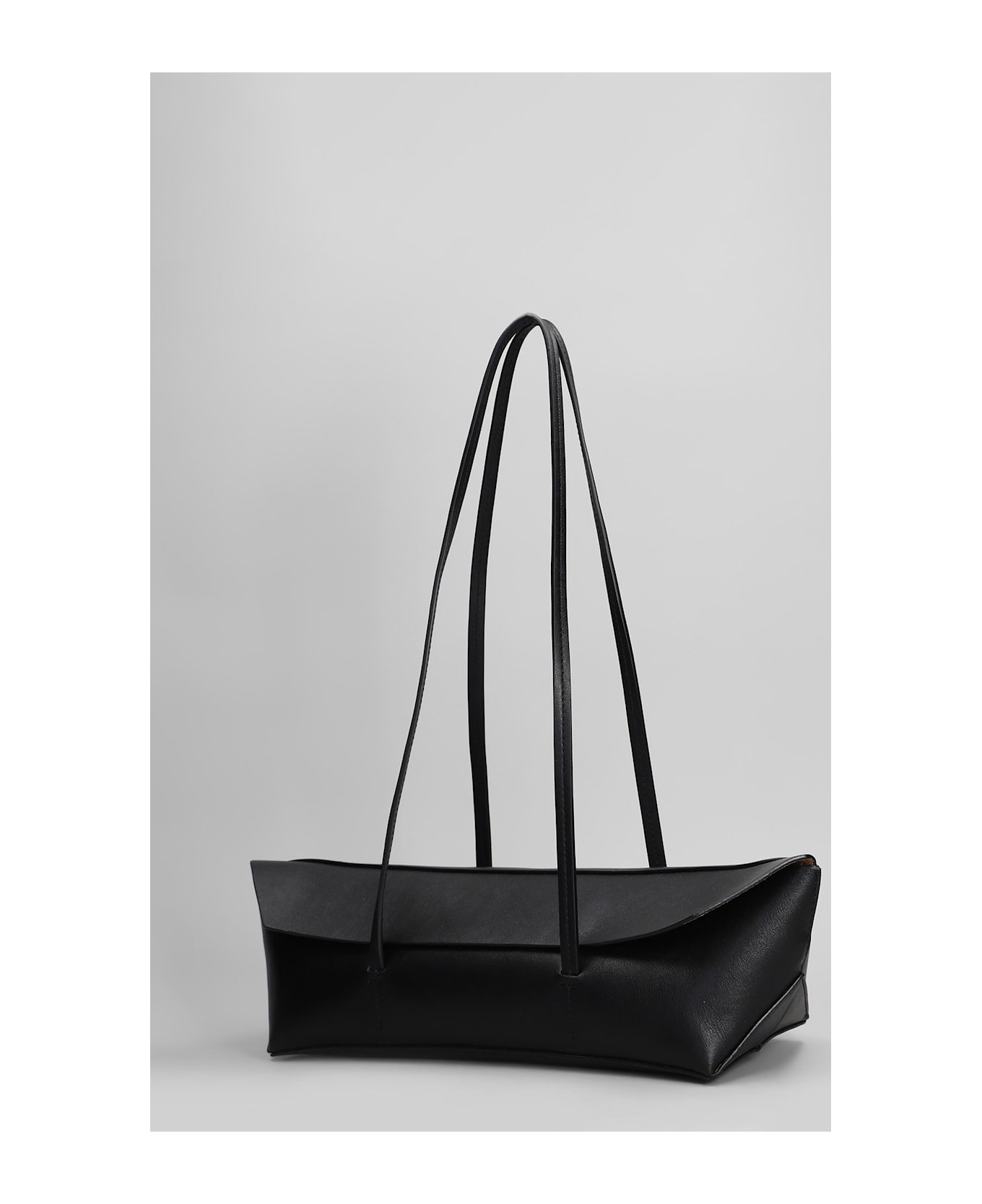 Christopher Esber Gondola Mini Tote Shoulder Bag In Black Leather - black