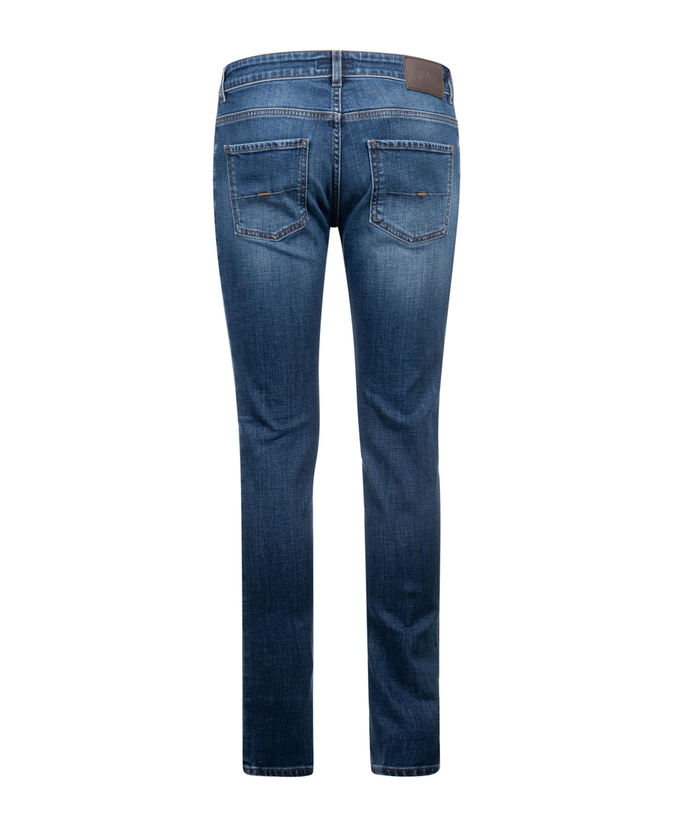 Fay Slim Fit Regular 5 Pockets Jeans