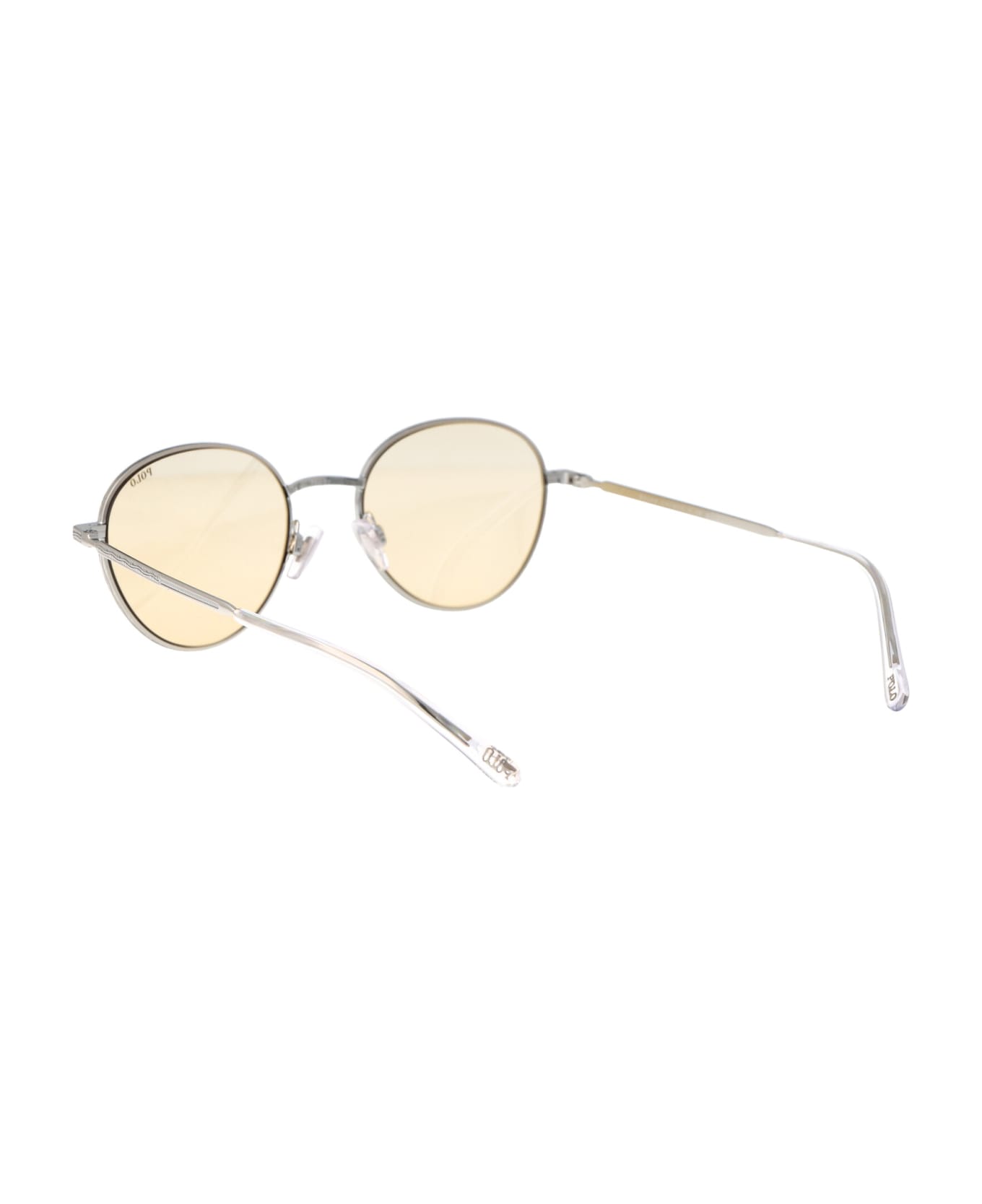 Polo Ralph Lauren 0ph3144 Sunglasses - 9001/8 Shiny Silver サングラス